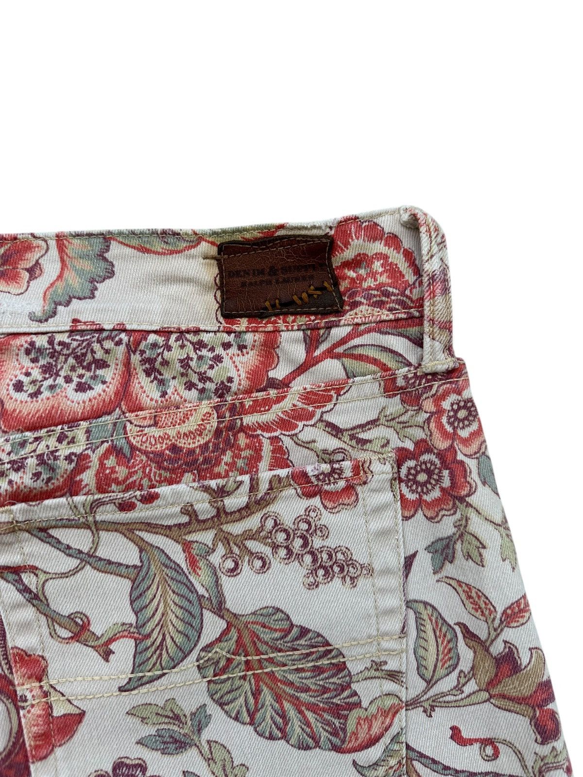 Denim & Supply Ralph Lauren Denim & Supply Ralph Lauren Floral Flowers Skinny Jeans Size 31" - 9 Thumbnail