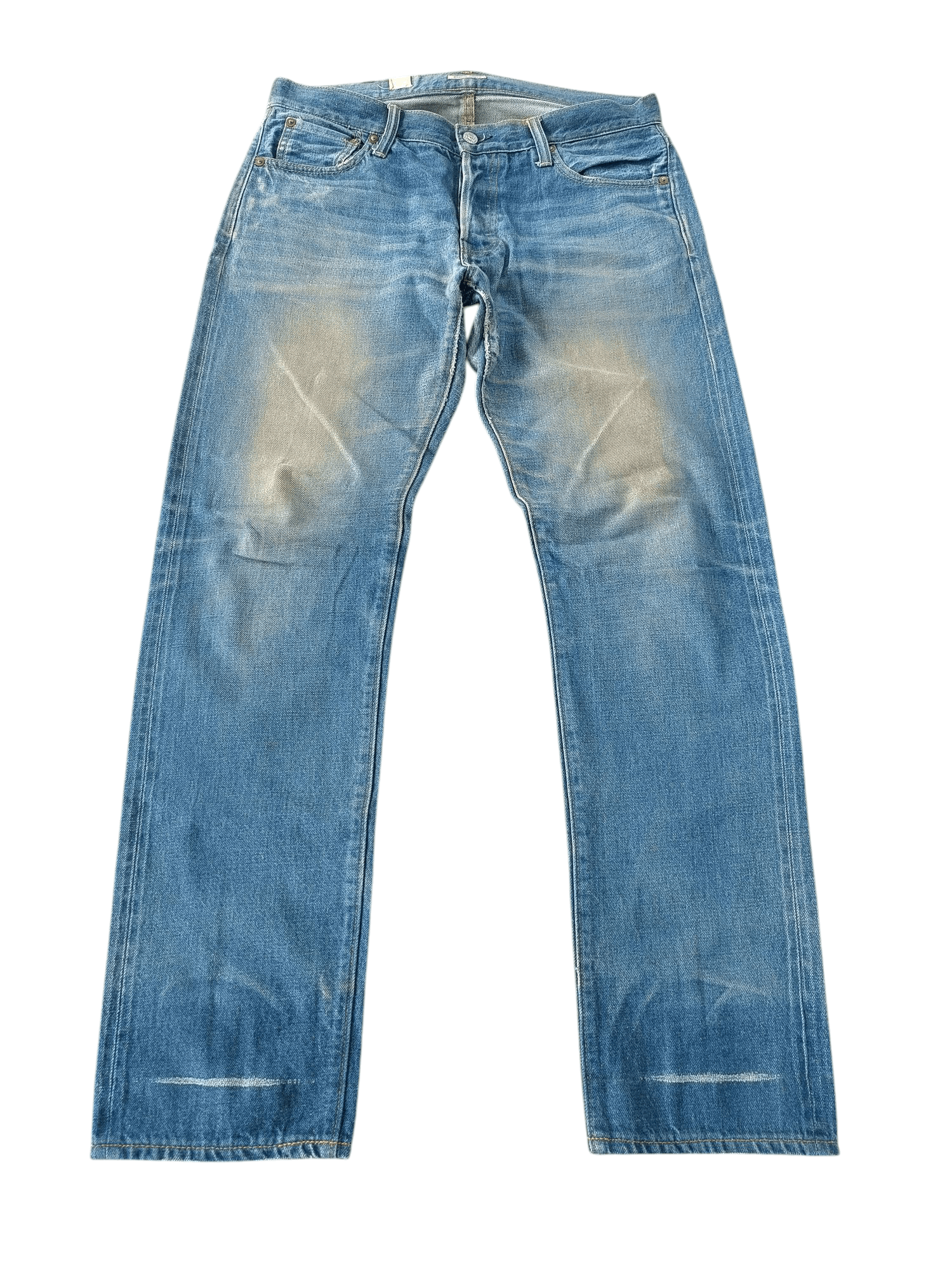 Japanese Brand × Vintage VINTAGE Relume Selvedge Whiskers Faded Denim E243i Size US 32 / EU 48 - 3 Thumbnail