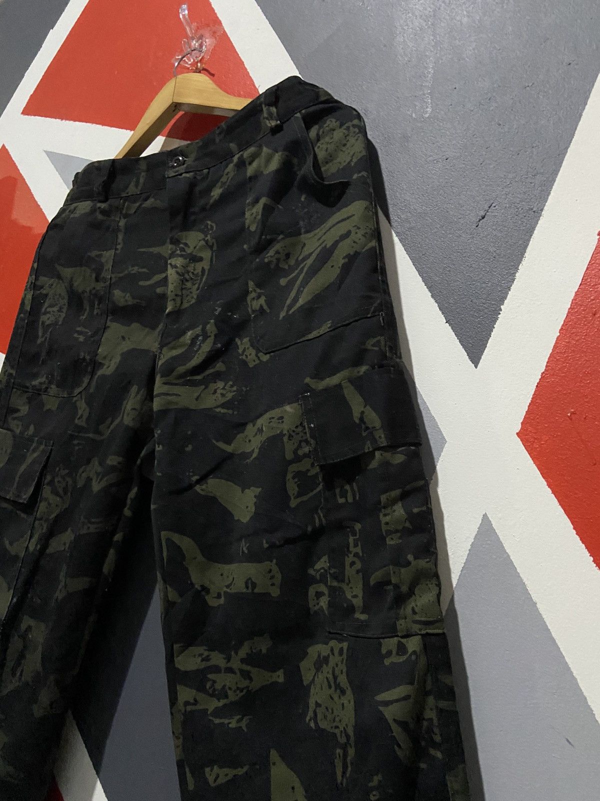 Japanese Brand Camo Cargo Pant Size US 30 / EU 46 - 4 Thumbnail