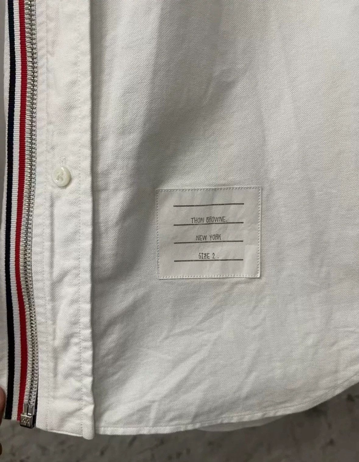 Thom Browne Thom Browne Rare zippered shirt 2503-Nextarrow Size US M / EU 48-50 / 2 - 5 Thumbnail