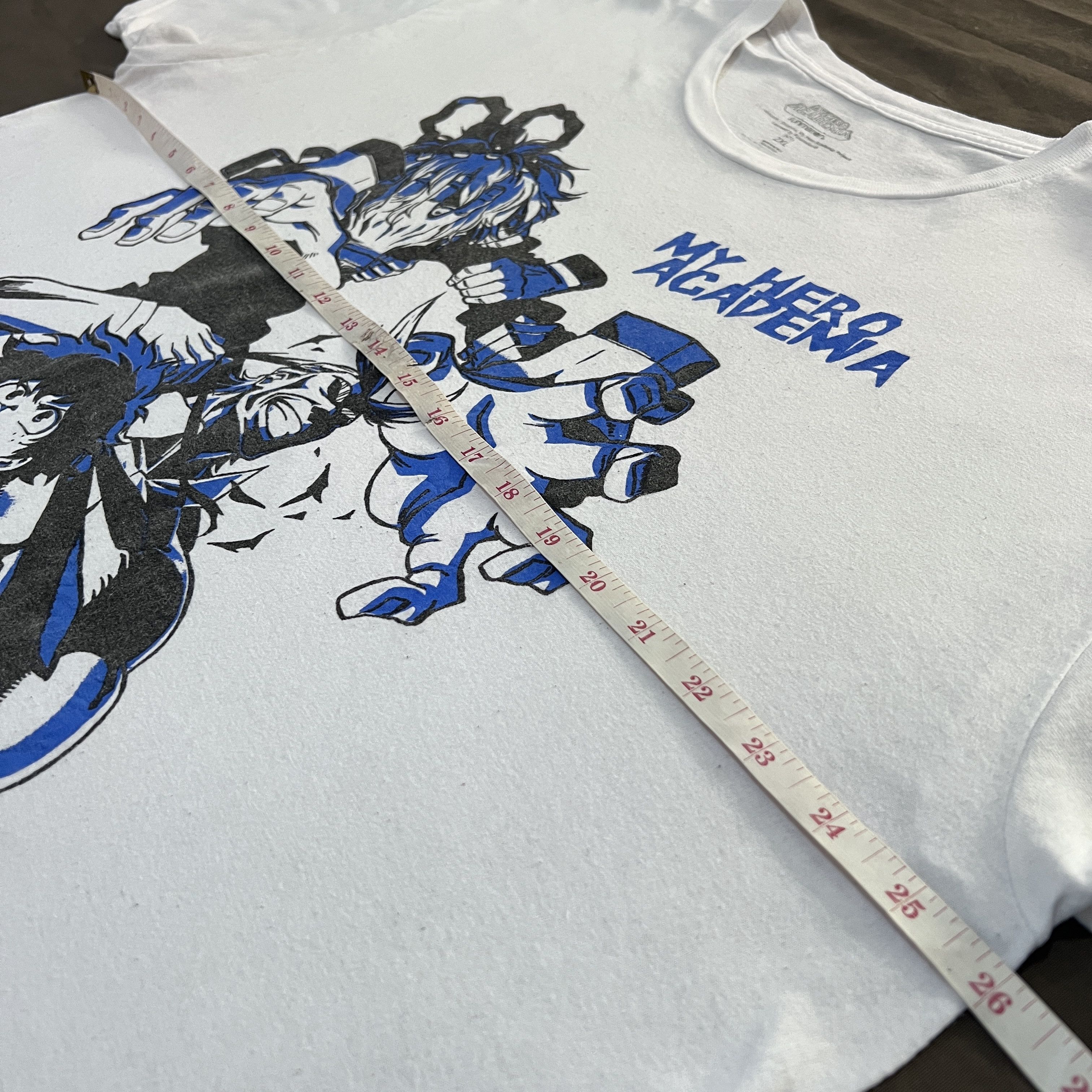 Anime × Cartoon Network × Japanese Brand My Hero Academia Anime Manga Promo Tee 2XL Size US XXL / EU 58 / 5 - 6 Thumbnail