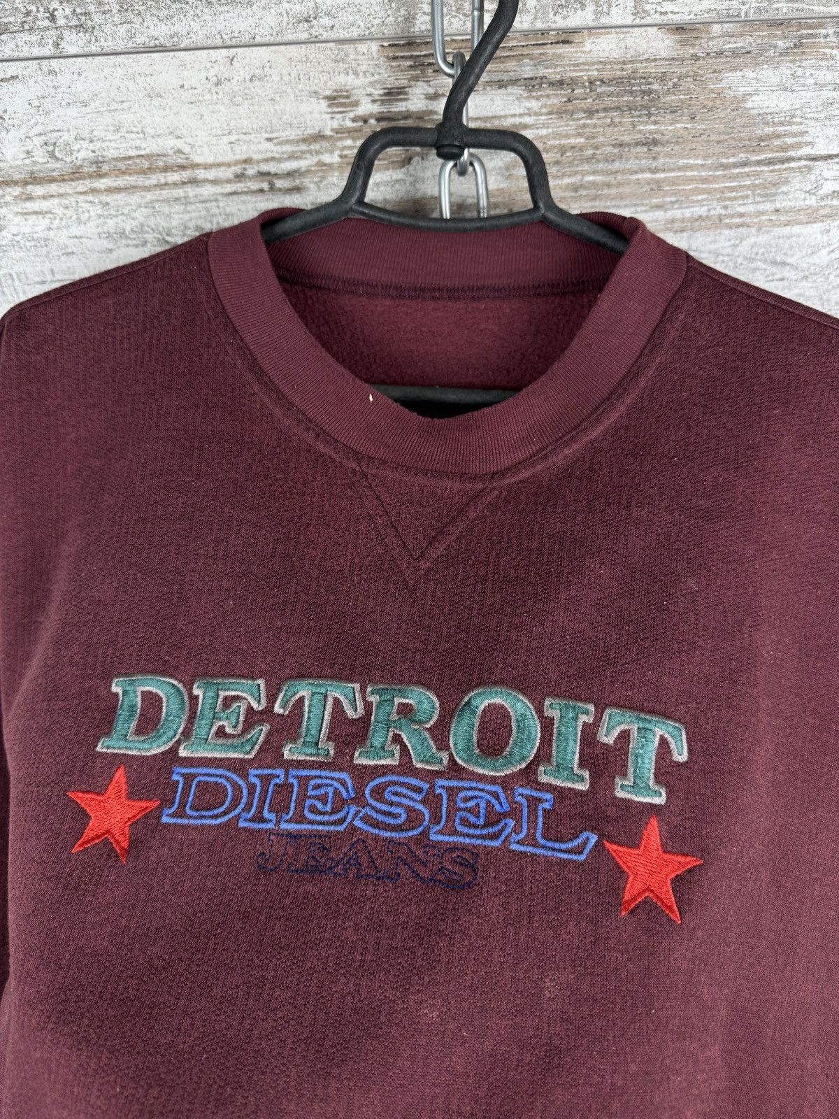 Diesel × Vintage Mens Vintage Diesel Detroit jeans sweatshirt rare USA y2k Size US M / EU 48-50 / 2 - 7 Thumbnail
