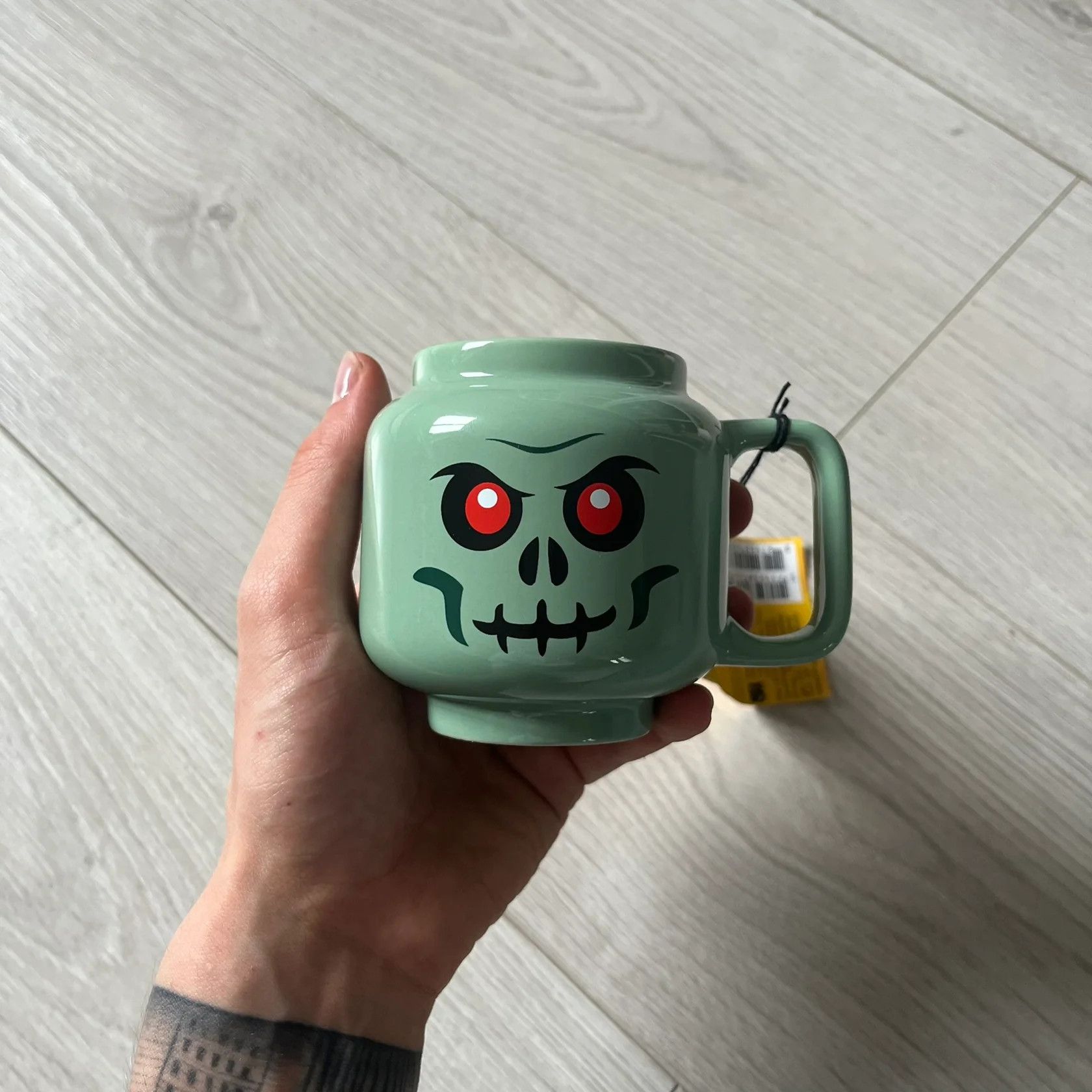LEGO Small LEGO Green Skeleton Ceramic Mug Size ONE SIZE - 1 Thumbnail