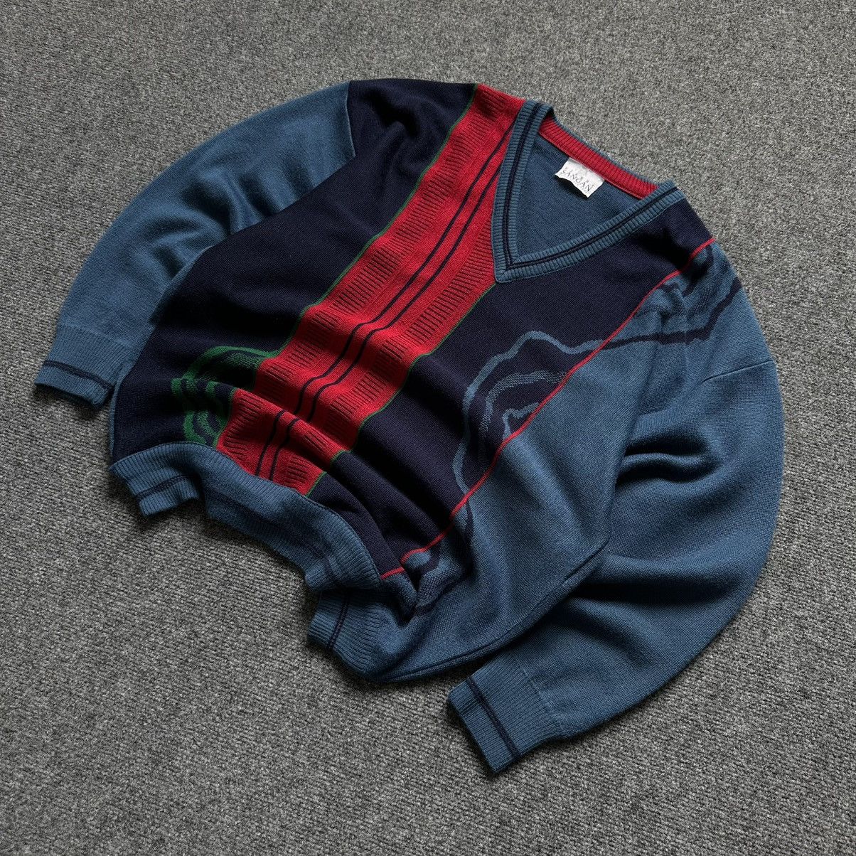 Grailed VTG V Neck Knit Sweater Pierre Sangan Size L Y2K 00s USA Size US L / EU 52-54 / 3 - 1 Thumbnail