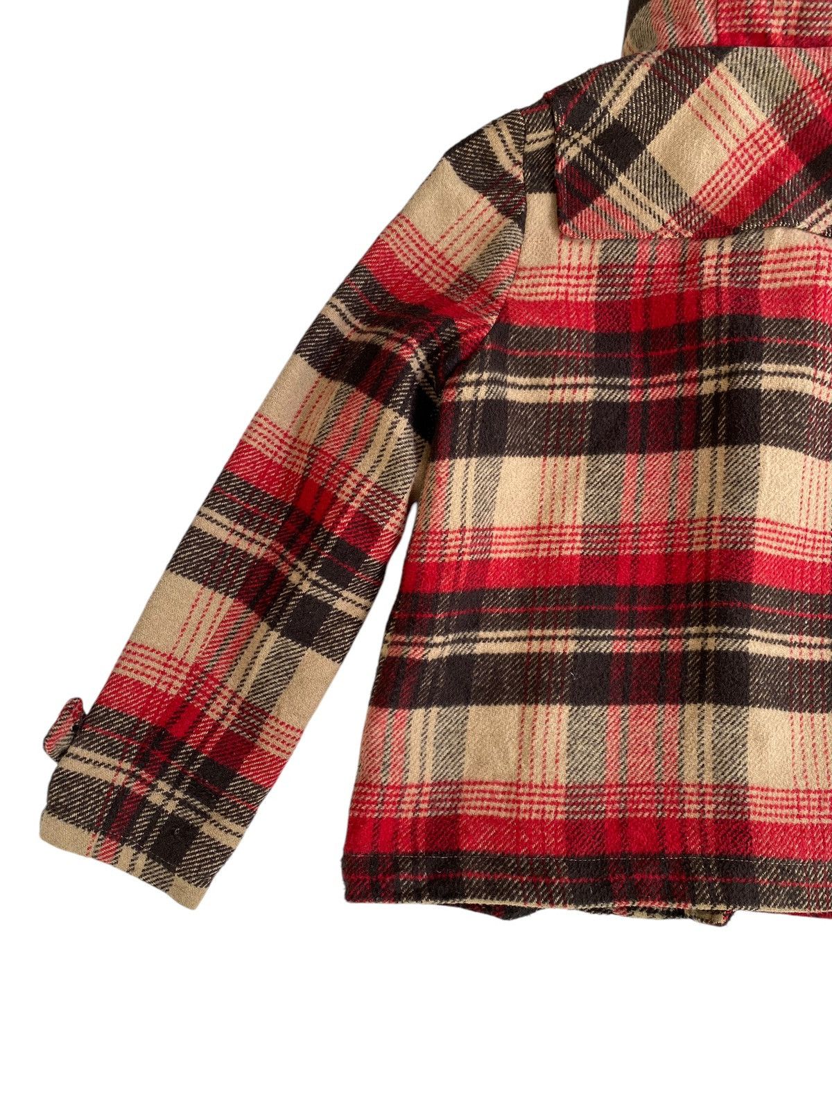 Japanese Brand × Vintage Vtg Lee Prest Wool Jacket Fur Hoodie Size M / US 6-8 / IT 42-44 - 8 Thumbnail
