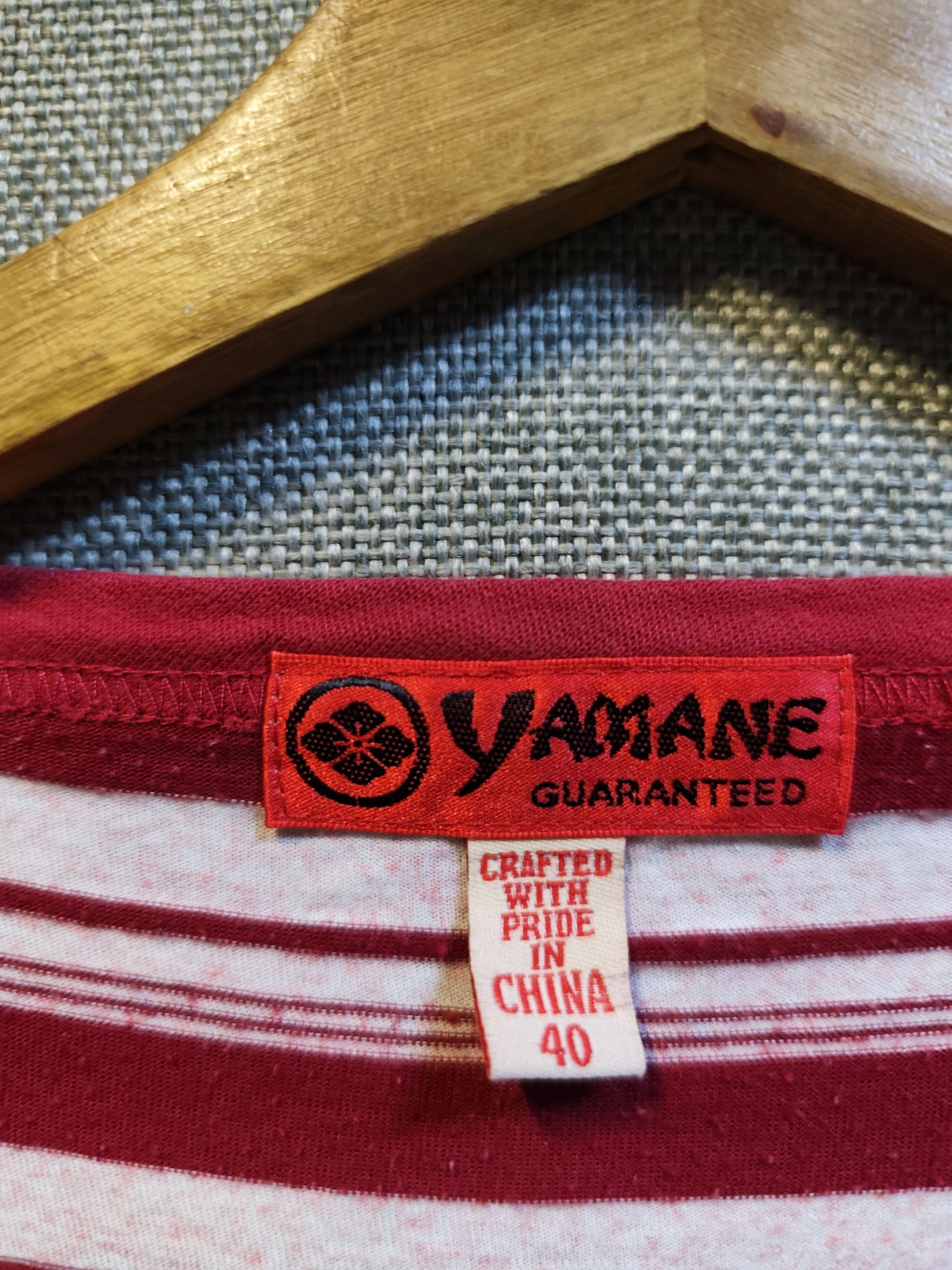 Evisu Evisu Yamane Guaranteed Stripes Big Logo Tee Size US M / EU 48-50 / 2 - 6 Thumbnail
