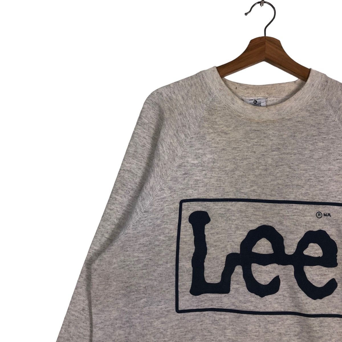 Vintage 🔥Vintage Sweatshirt Lee Pull Over Big Logo Spell Out Size US XL / EU 56 / 4 - 7 Thumbnail