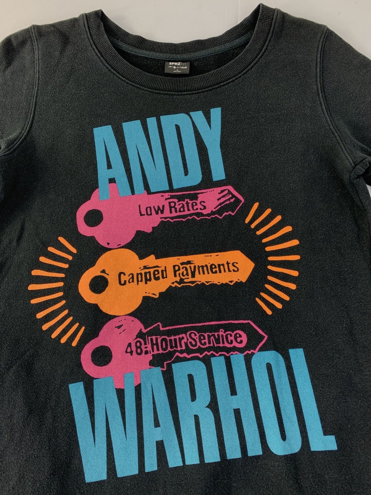 Andy Warhol Andy Warhol Crewneck Pullover Long Big Logo Pop Art Size S / US 4 / IT 40 - 3 Thumbnail