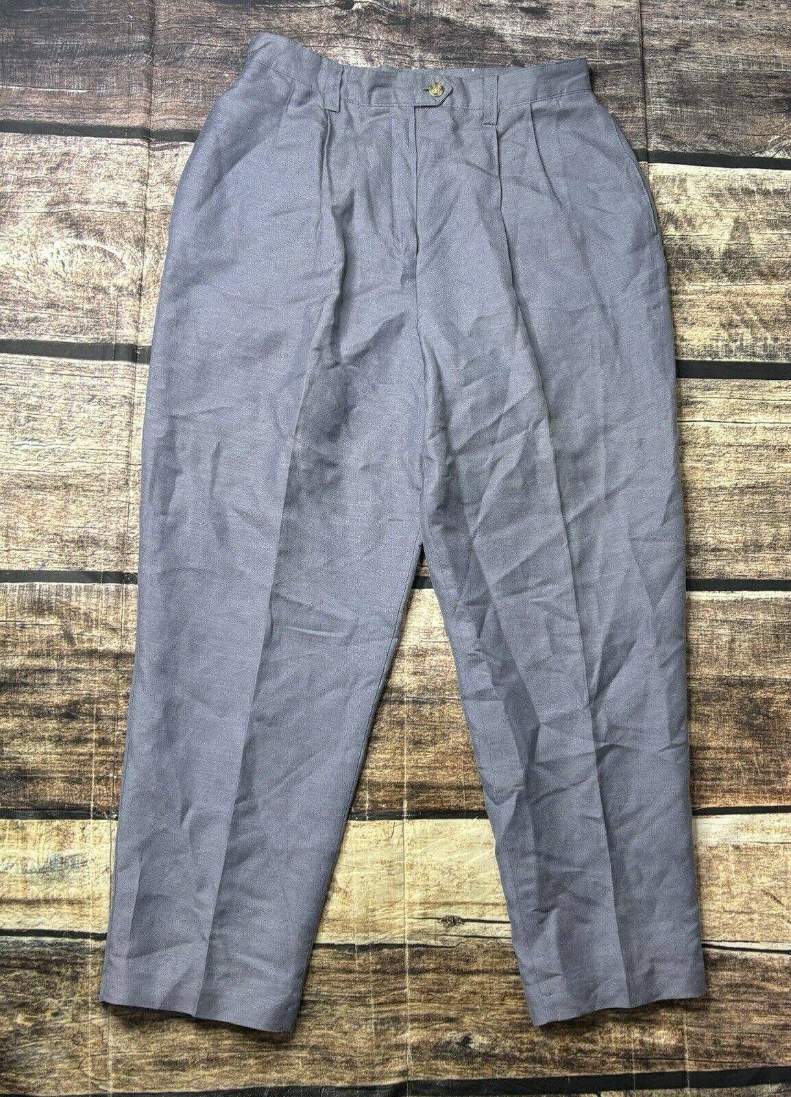 Lands' End VTG Land's End Dress Pants Women's Size 14 Petite Linen Size 36" / US 14 / IT 50 - 1 Thumbnail