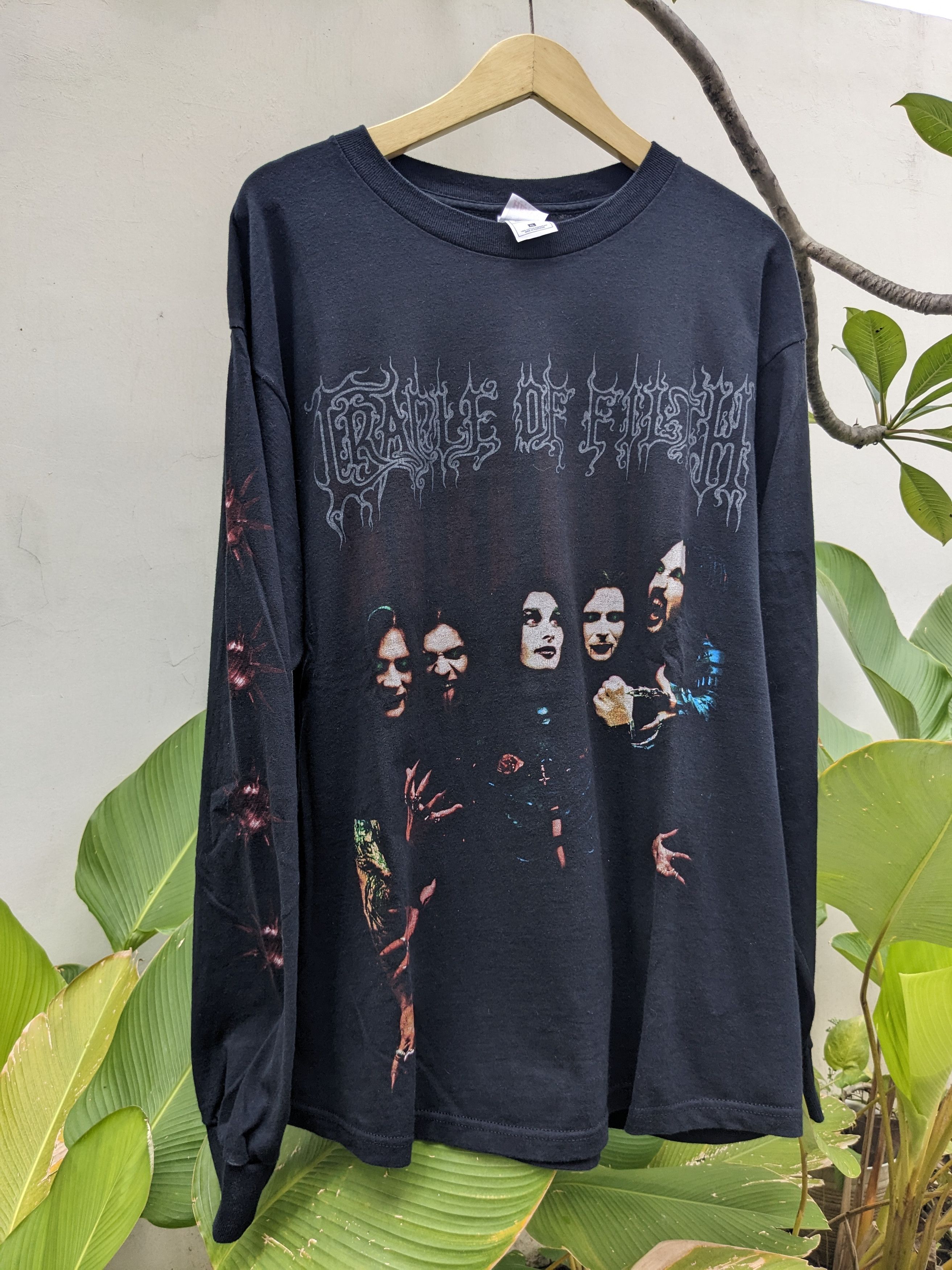 Vintage Vintage Cradle of Filth Death No Strings Attached 1999 Size US XL / EU 56 / 4 - 2 Thumbnail