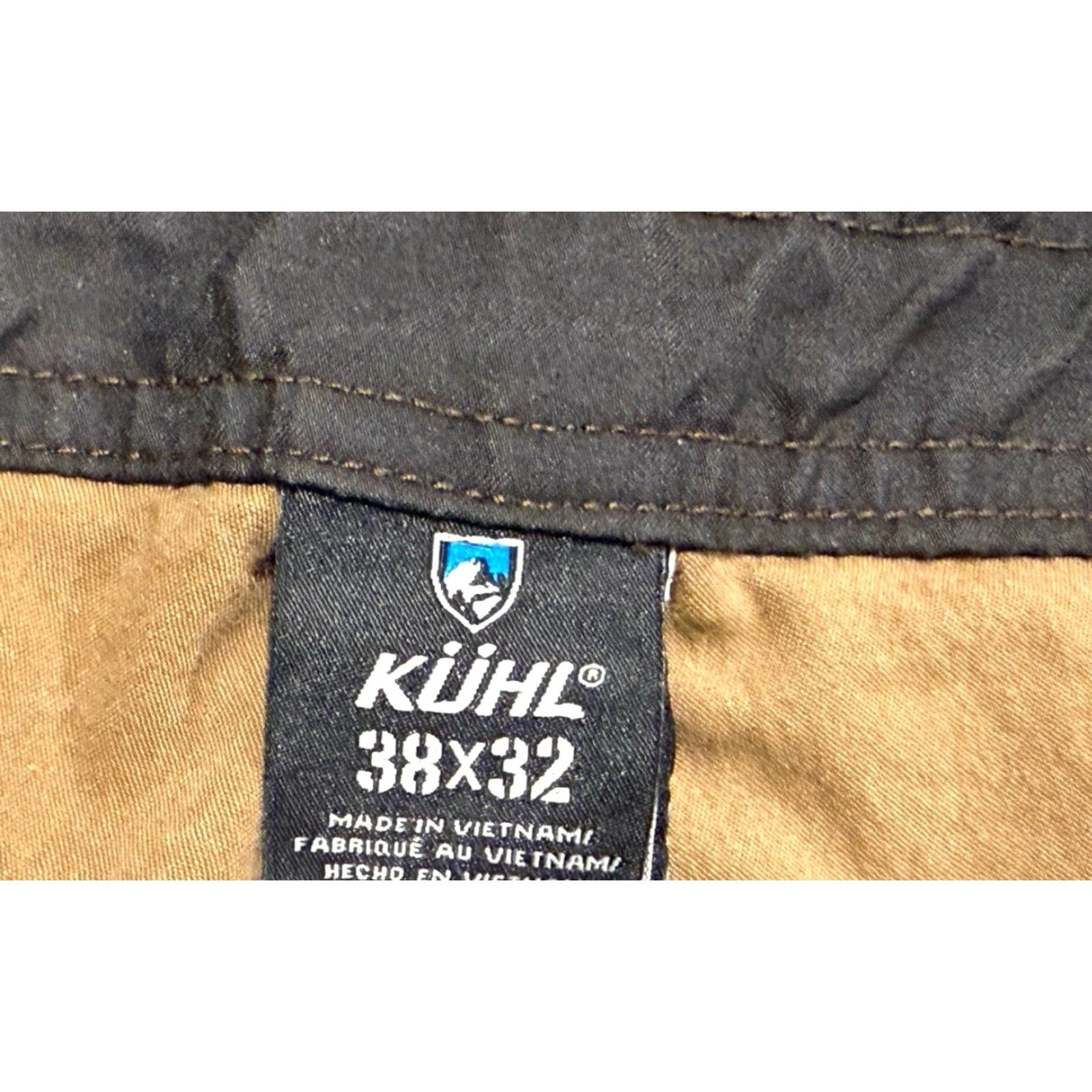 Vintage VINTAGE KUHL Revolvr Pants 38 x 32 Cargo Pockets Men Regular Brownish Green 90s Outdoor Hiking Patina Size US 38 / EU 54 - 5 Thumbnail