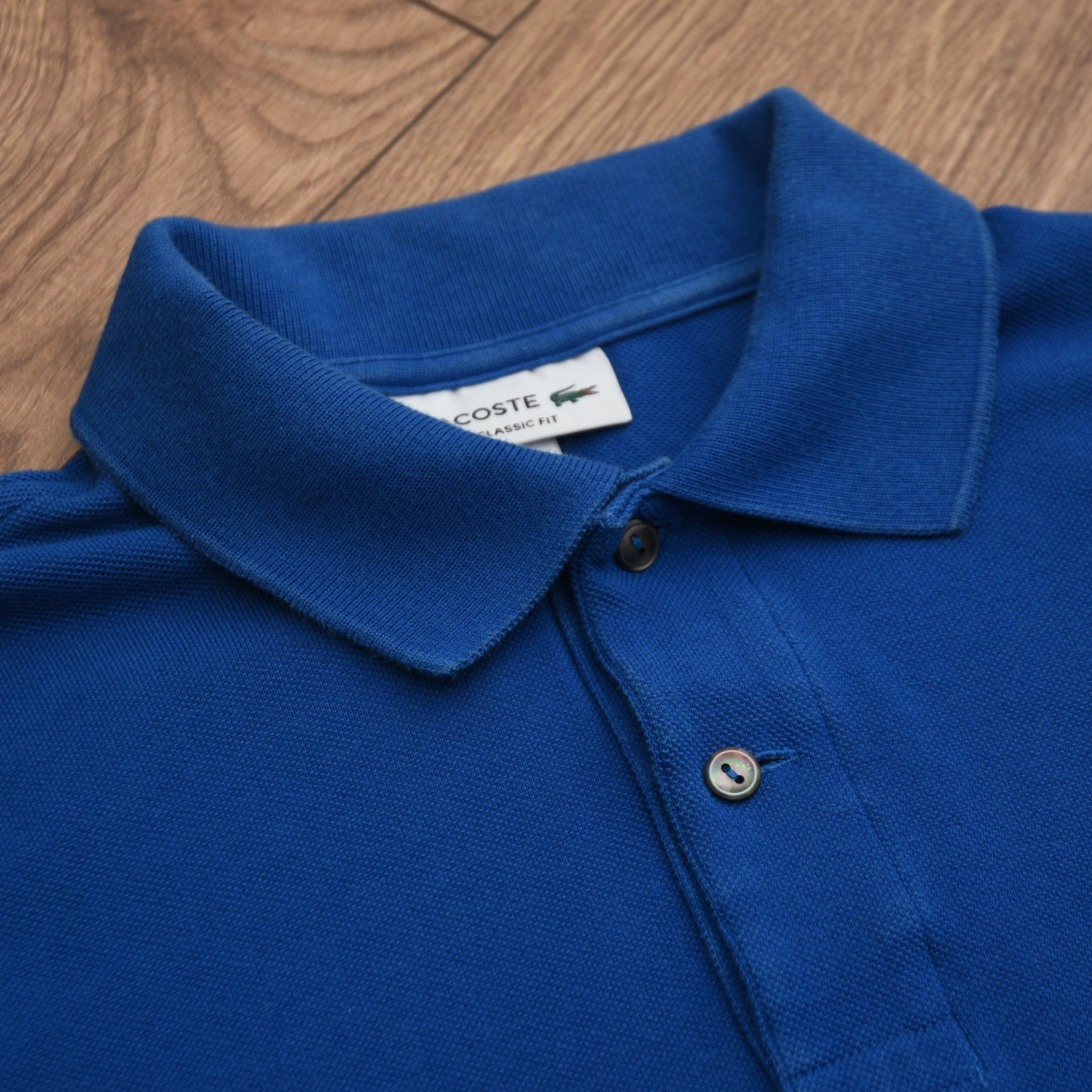 Lacoste Lacoste Men's Classic Fit Polo Shirt Blue Size 4 / US M Size US M / EU 48-50 / 2 - 9 Thumbnail