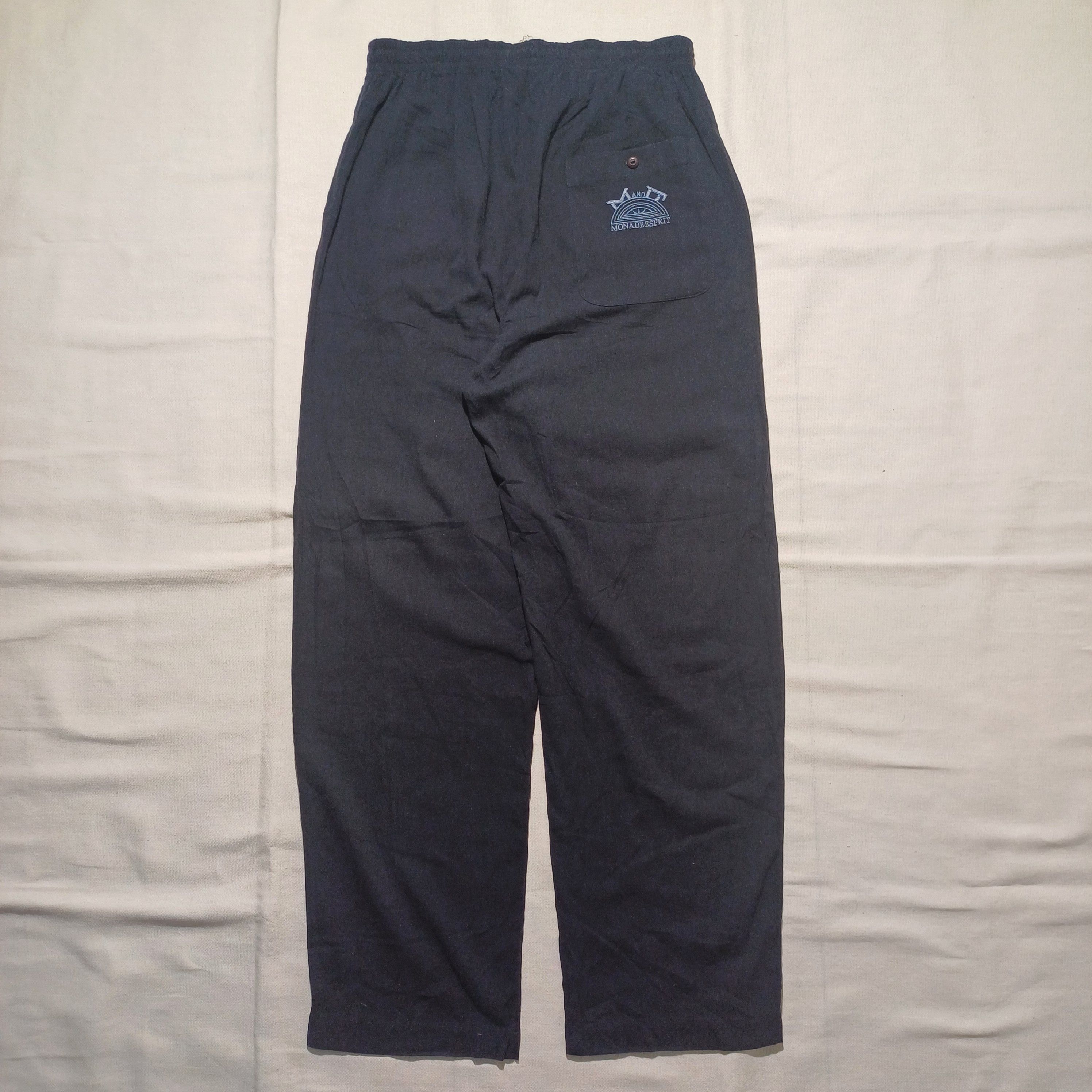 Esprit Sweatpants Dark Blue Esprit Monade Japan Size US 34 / EU 50 - 7 Thumbnail