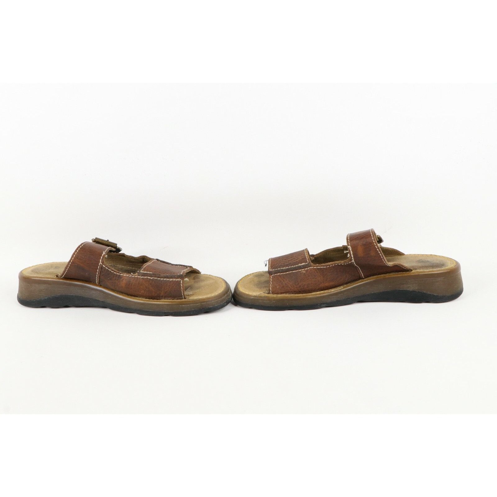 Dr. Martens × Vintage Vintage Dr Martens Chunky Platform Leather Sandals Size US 8 / IT 38 - 7 Thumbnail