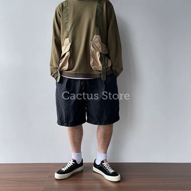 White Mountaineering Green Long Sleeve Utility Top with Pockets - Size S Size US S / EU 44-46 / 1 - 1 Thumbnail