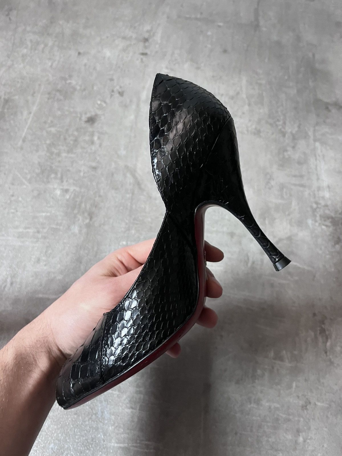 Paciotti Cesare Paciotti F/W 05 leather heels black and red Size US 6.5 / IT 36.5 - 7 Thumbnail