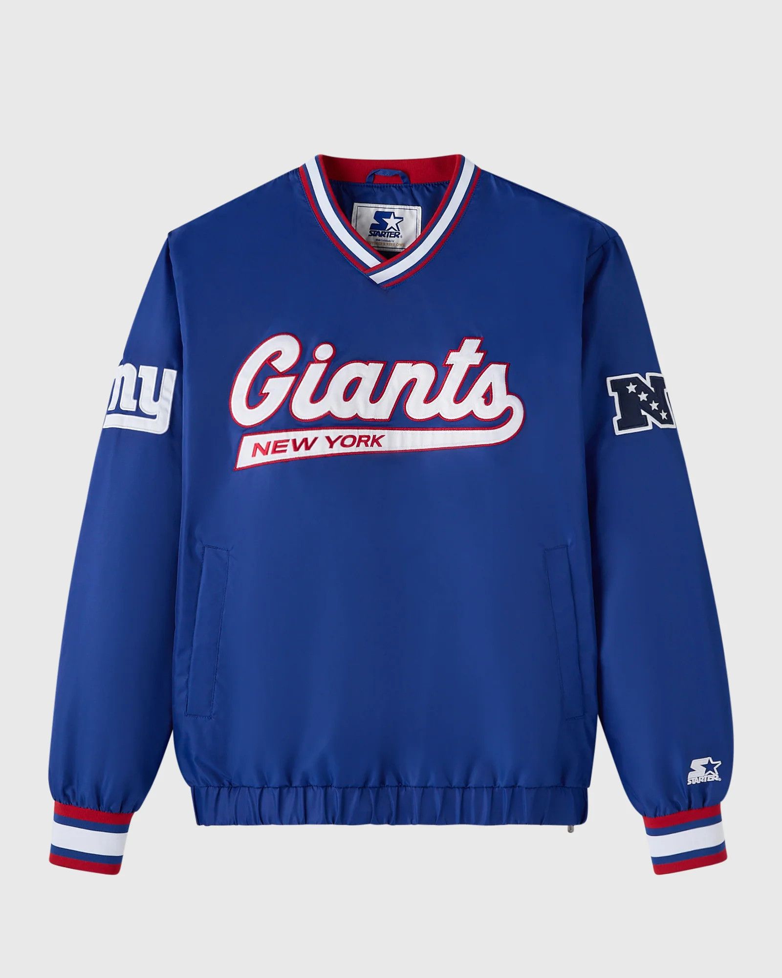Drake OVO x NFL NEW YORK GIANTS STARTER TRAINER PULLOVER JACKET Size US XL / EU 56 / 4 - 1 Thumbnail