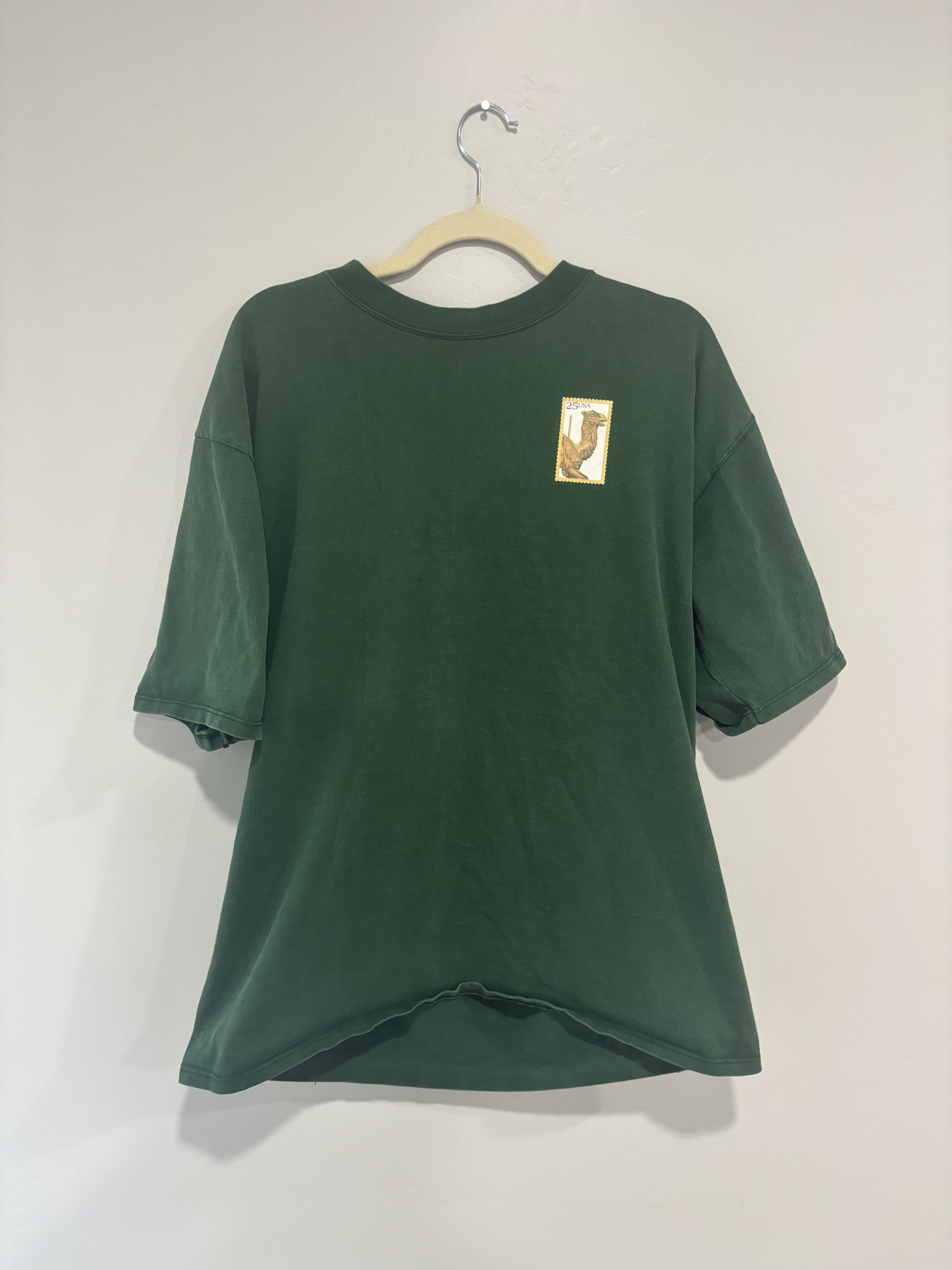 Other Forest Green Boxy "Camel" Tee Size US XL / EU 56 / 4 - 1 Thumbnail