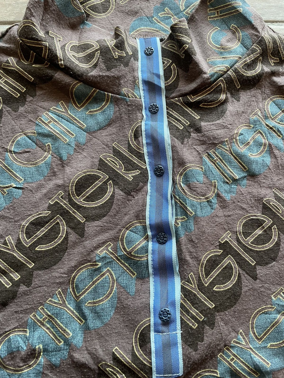 Hysteric Glamour × Vintage Hysteric Glamour Script Overprint Shirt Size S / US 4 / IT 40 - 3 Thumbnail