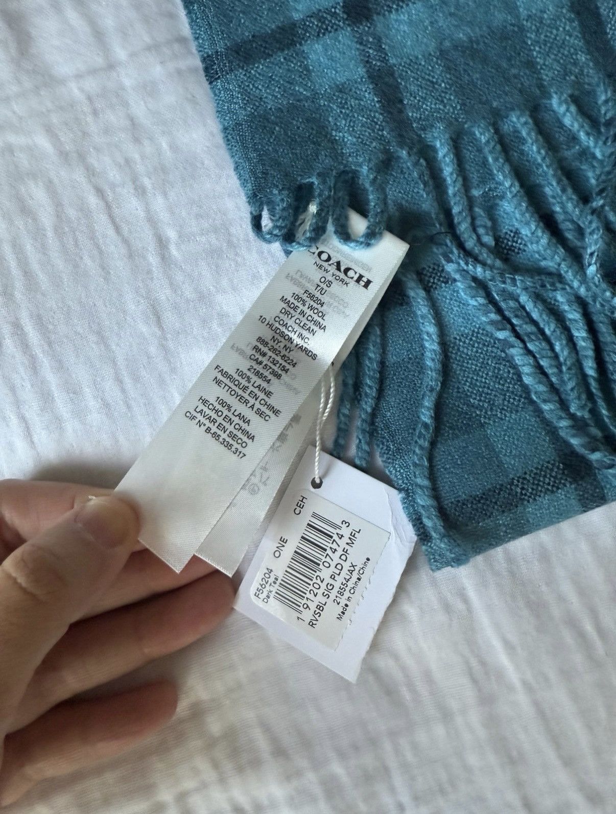 Coach Coach double side scarf Size ONE SIZE - 7 Thumbnail
