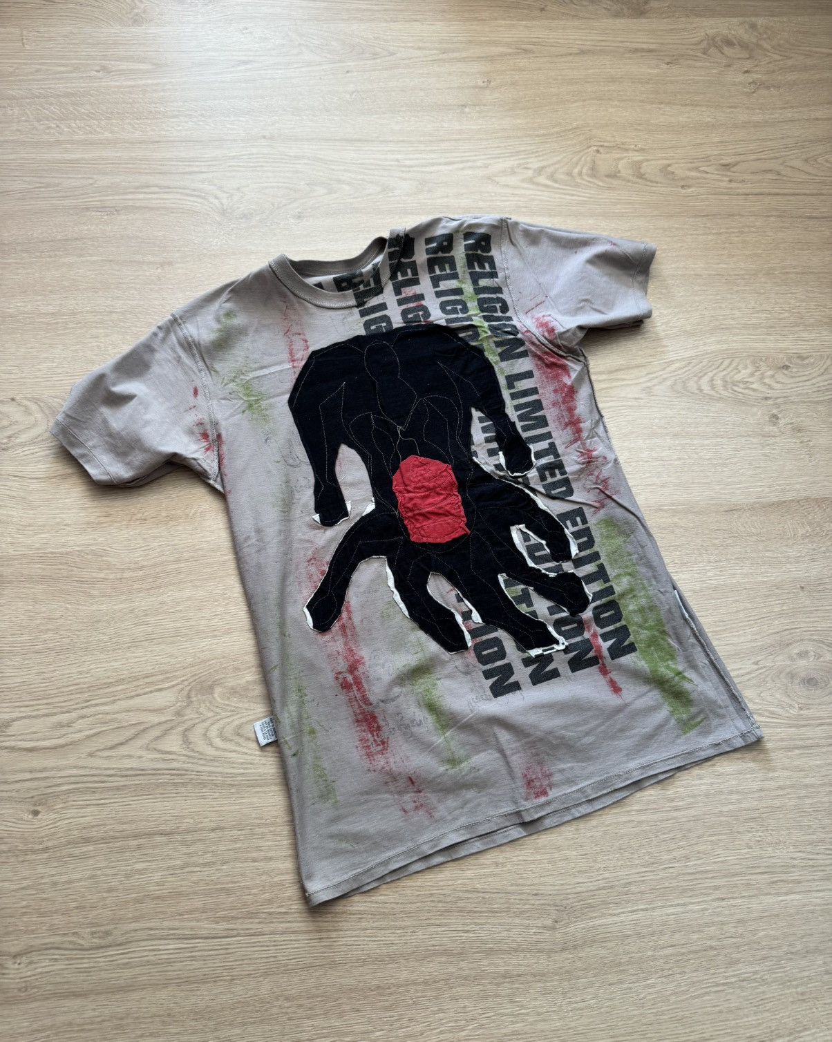 Vintage Vintage 00’s Archival Japanese Handmade T-Shirt Size US M / EU 48-50 / 2 - 4 Thumbnail