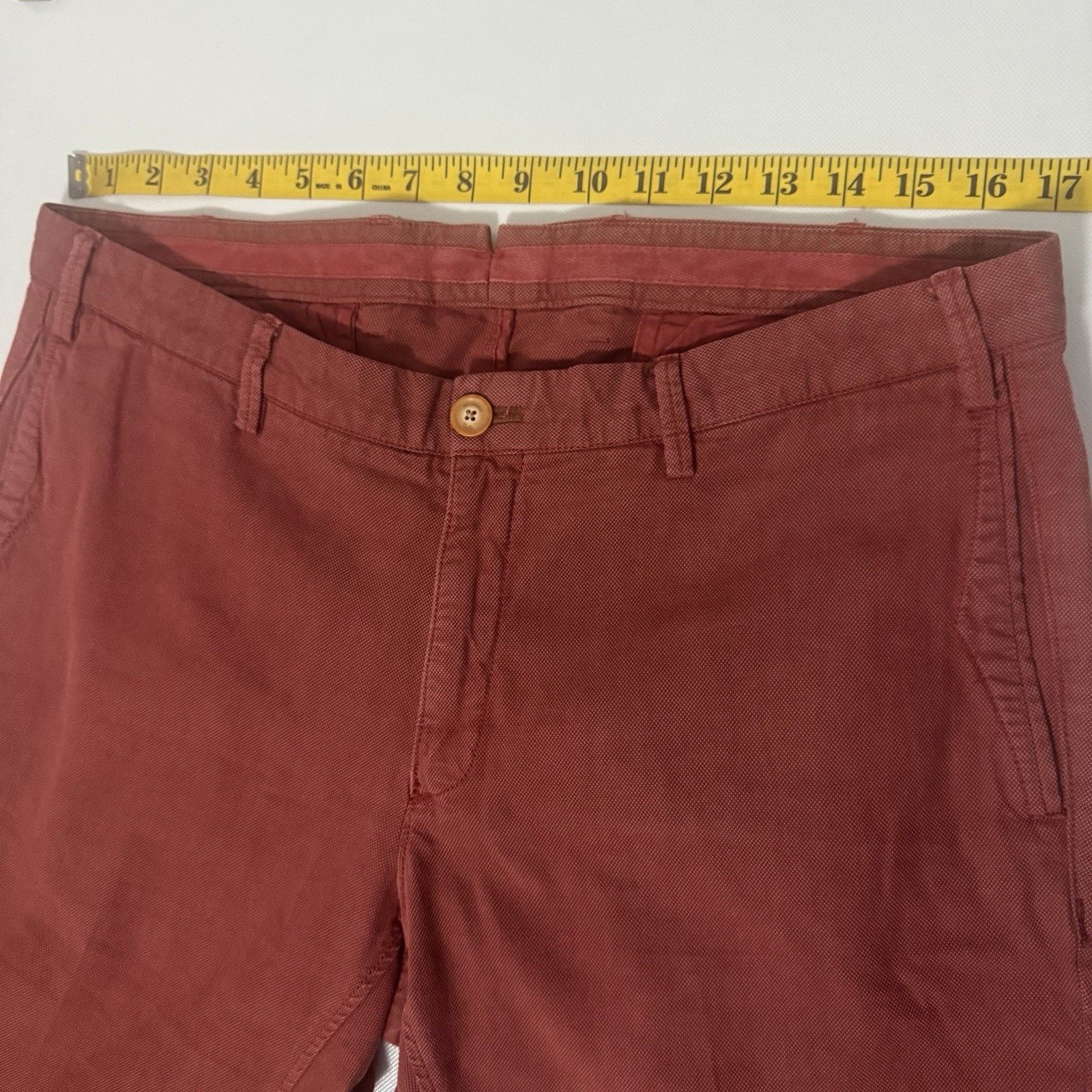 Massimo Dutti Massimo Dutto Chino Standard Slim Pants Zip Casual Career Size US 34 / EU 50 - 5 Thumbnail