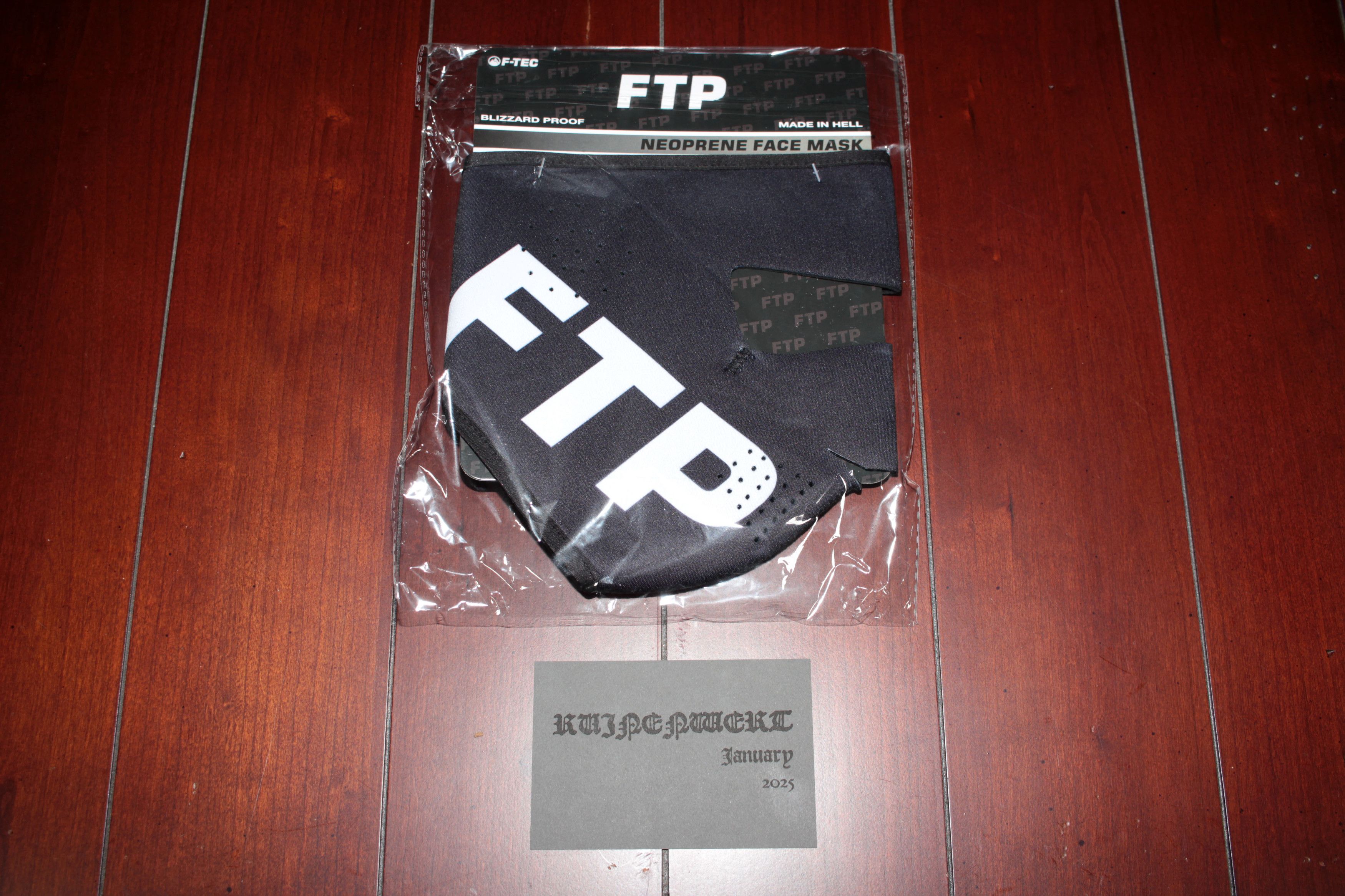 Fuck The Population FTP - Logo Neoprene Mask Size ONE SIZE - 8 Thumbnail