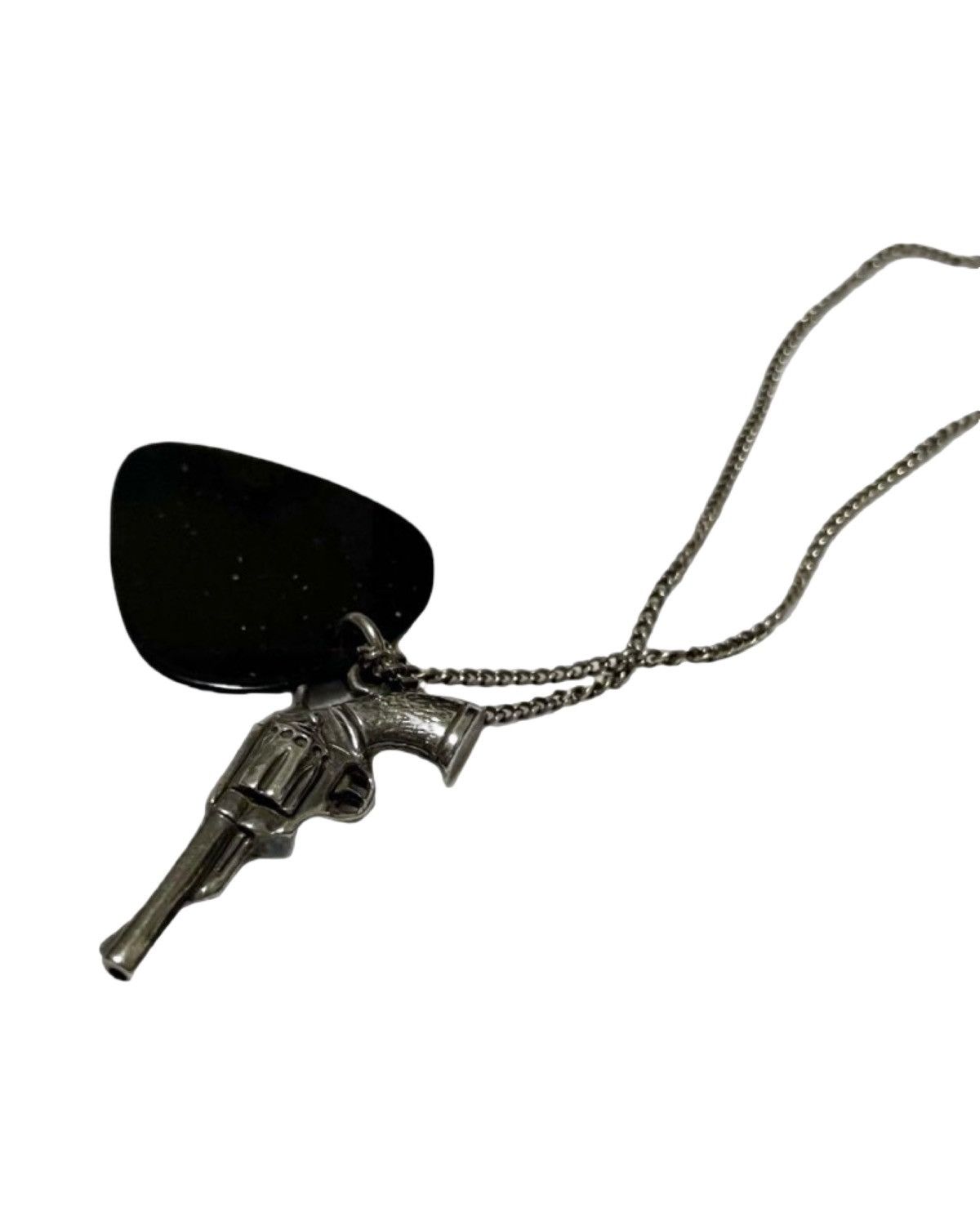 Hysteric Glamour 925 Silver Revolver Gun Necklace Chain Size ONE SIZE - 4 Thumbnail