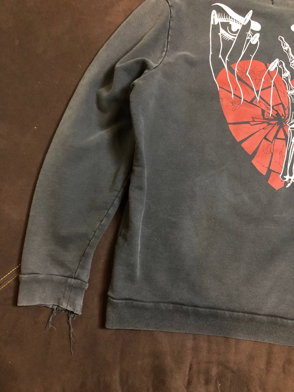 Allsaints Allsaints Devil Fire Skull Hoodie Oversized streetwear faded Size M / US 6-8 / IT 42-44 - 7 Thumbnail
