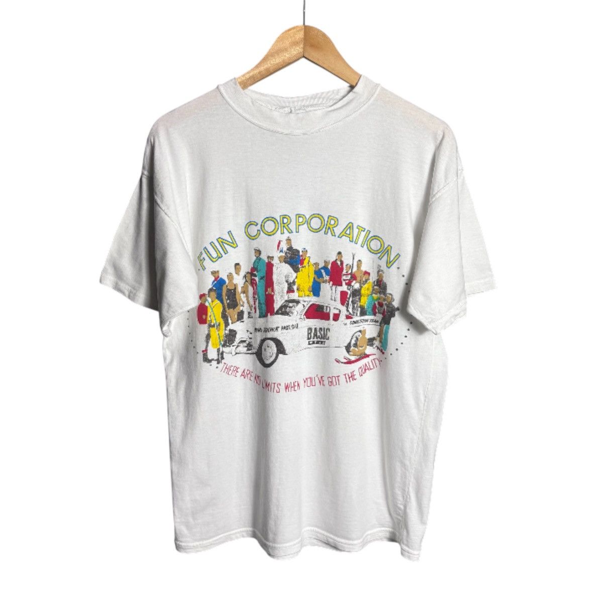 Vintage 90s Fun Corporation Basic Wear Graphic T-Shirt