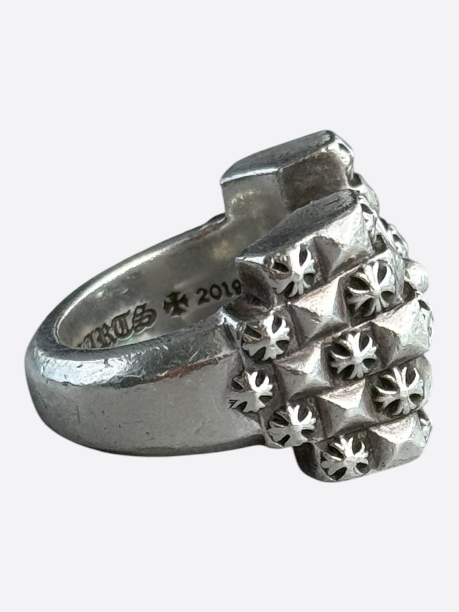 Chrome Hearts Chrome Hearts Silver Deco Plus Ring Size ONE SIZE - 5 Thumbnail