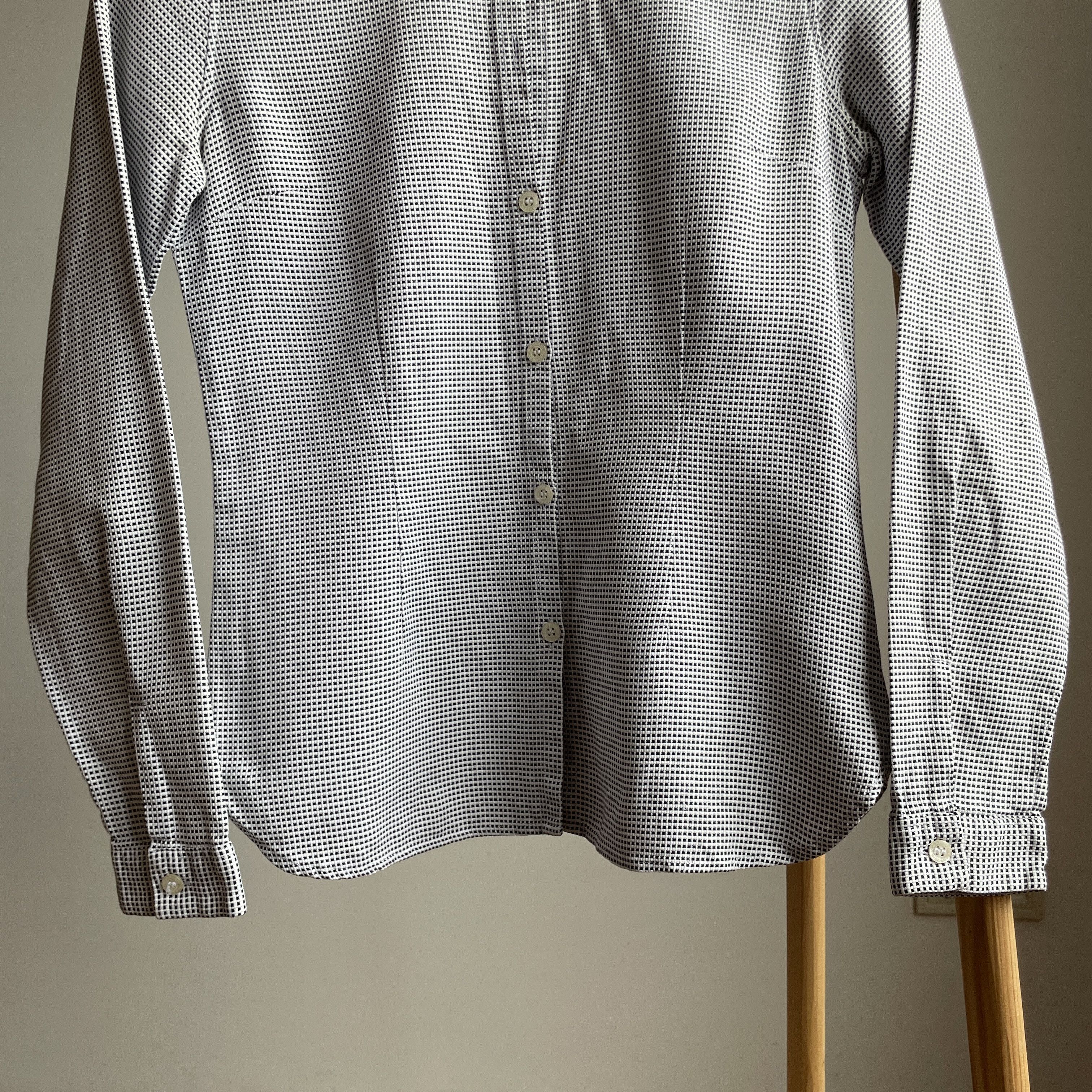 Burberry Burberry Womens Checkered Shirt Size US 4/ GB 8/ EU 36 Size S / US 4 / IT 40 - 5 Thumbnail