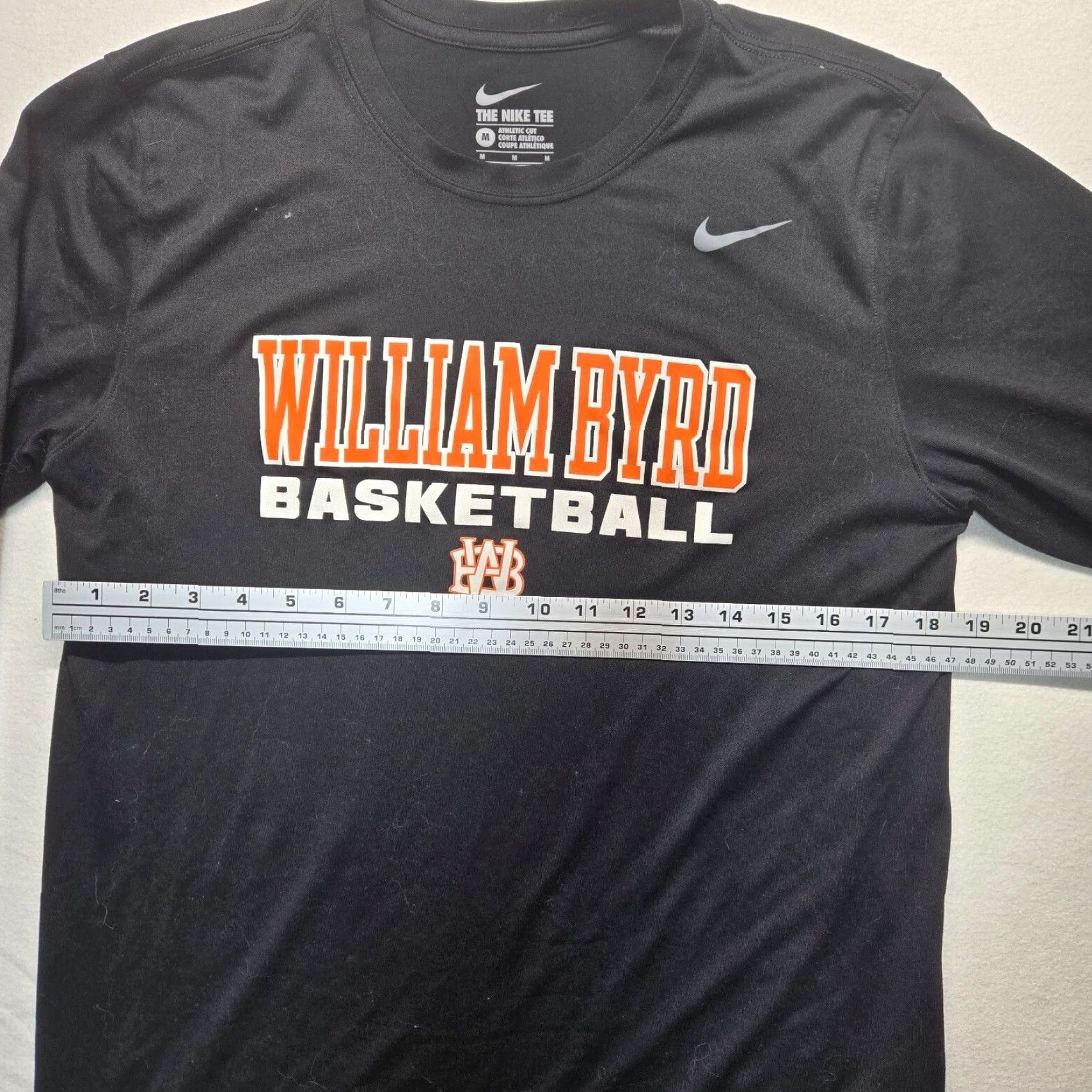 Nike NIKE T-Shirt MEN M Black Vinton, Virginia Hanes TAGLESS 2010-2019 Shirt Graphic Print Crew Neck Short Sleeve N/A Size US M / EU 48-50 / 2 - 4 Thumbnail