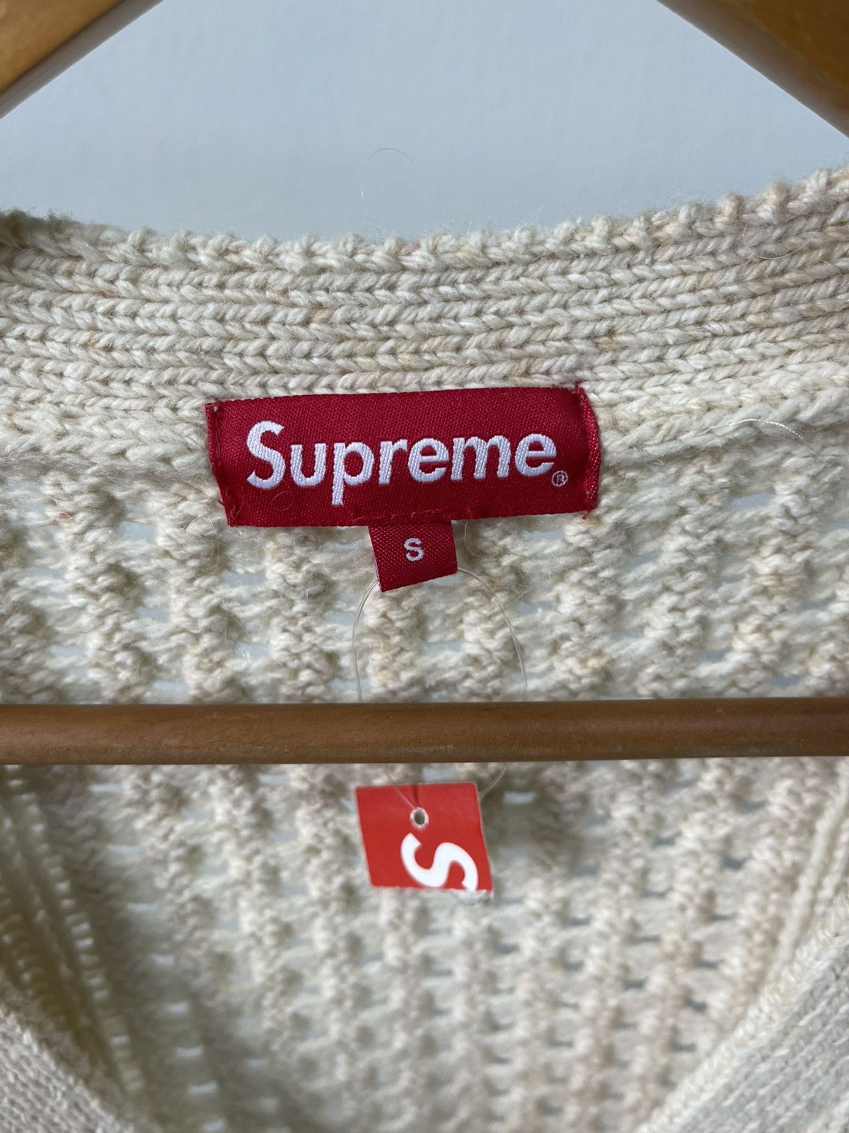 Supreme Supreme Cable Knit Cardigan Size US S / EU 44-46 / 1 - 9 Thumbnail