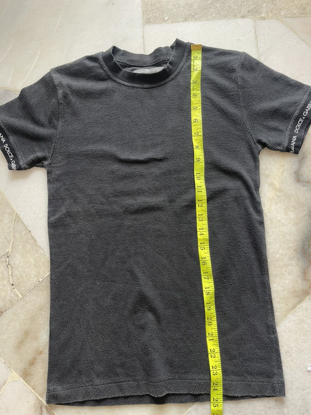 Dolce & Gabbana Dolce & Gabbana Sleeve Logo Tee Size US XS / EU 42 / 0 - 7 Thumbnail