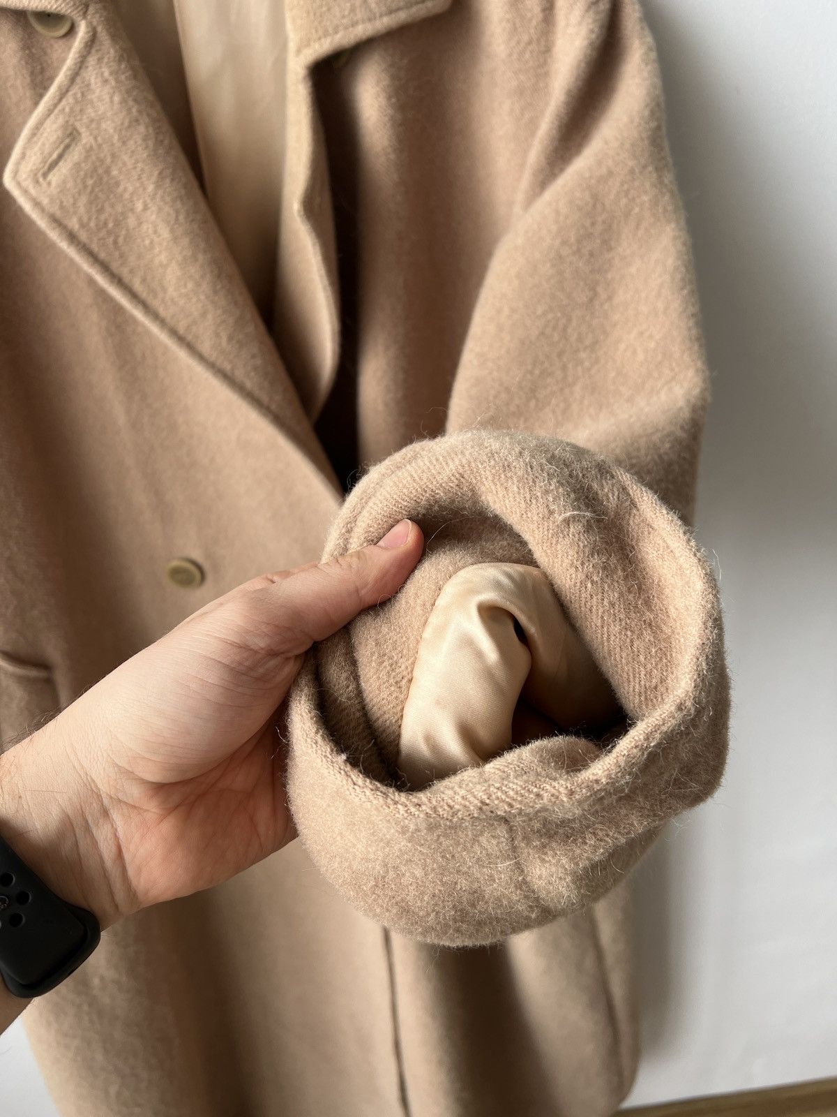 Bally Vintage BALLY Wool Beige Oversized Overcoat Size XL Size US XXL / EU 58 / 5 - 9 Thumbnail
