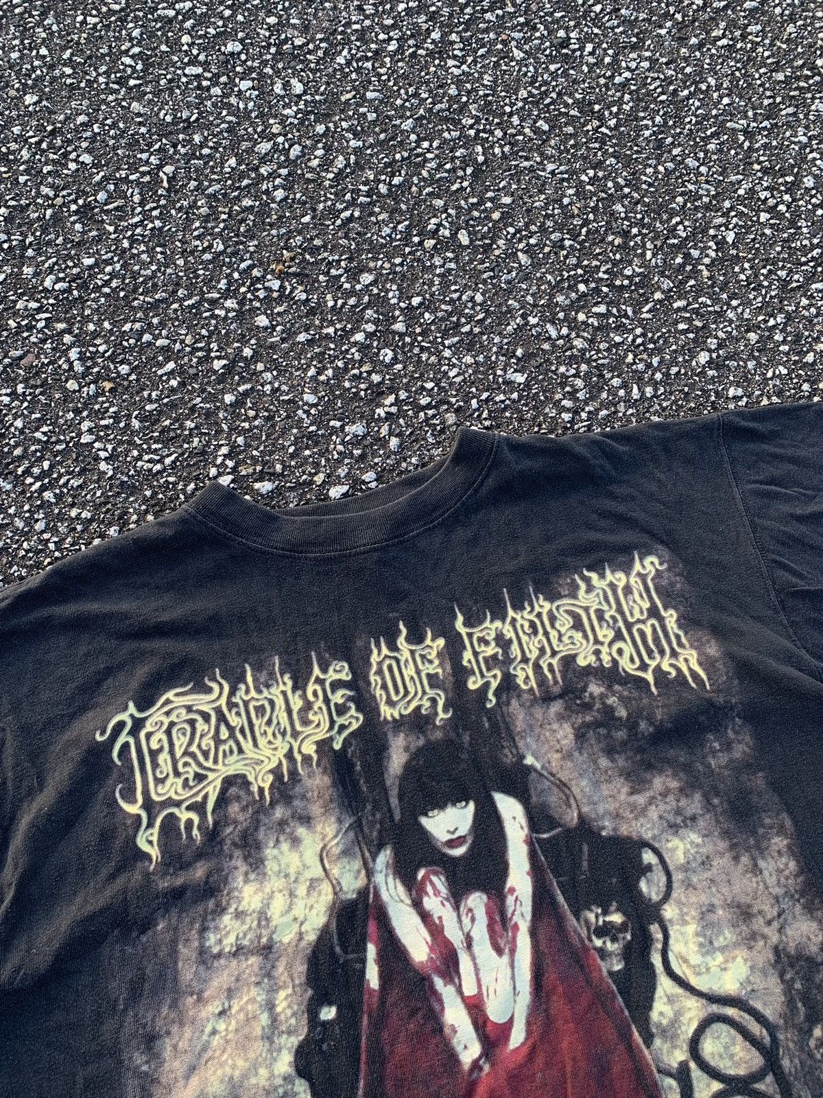Band Tees × Vintage Vintage Cradle Of Filth Cruelty and the Beast T Shirt Tee Size US XL / EU 56 / 4 - 5 Thumbnail