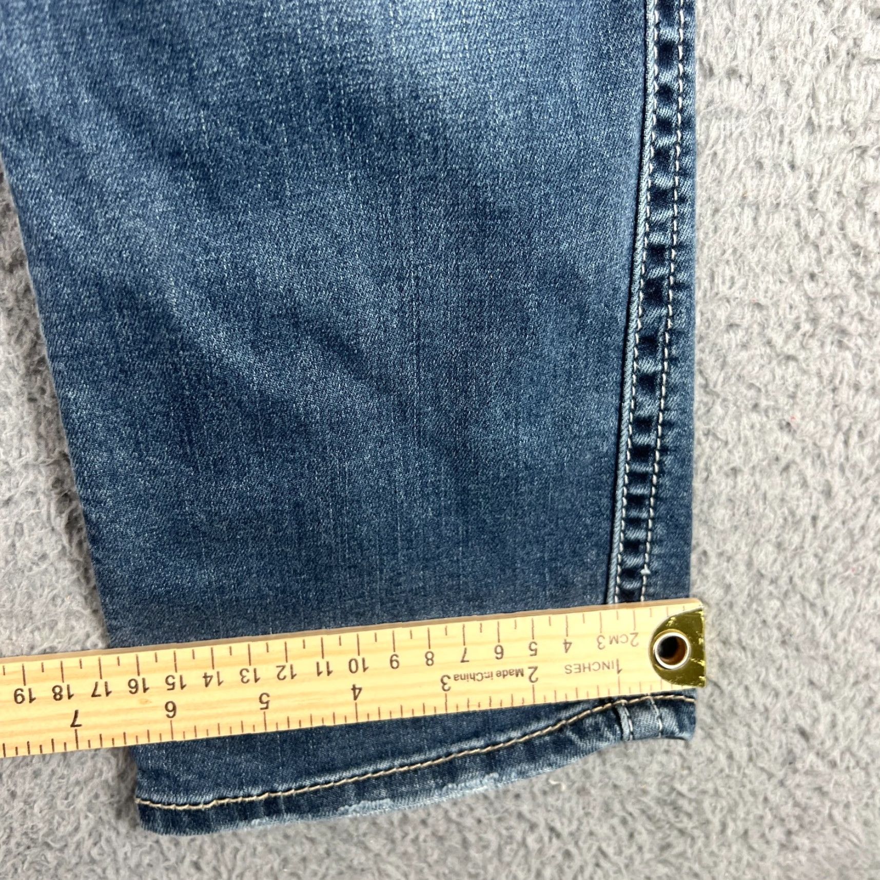 Silver Jeans Co. Silver Jeans Aiko Women's Capri Jeans Blue Stone Wash Low Rise 27 Size 27" / US 4 / IT 40 - 2 Thumbnail