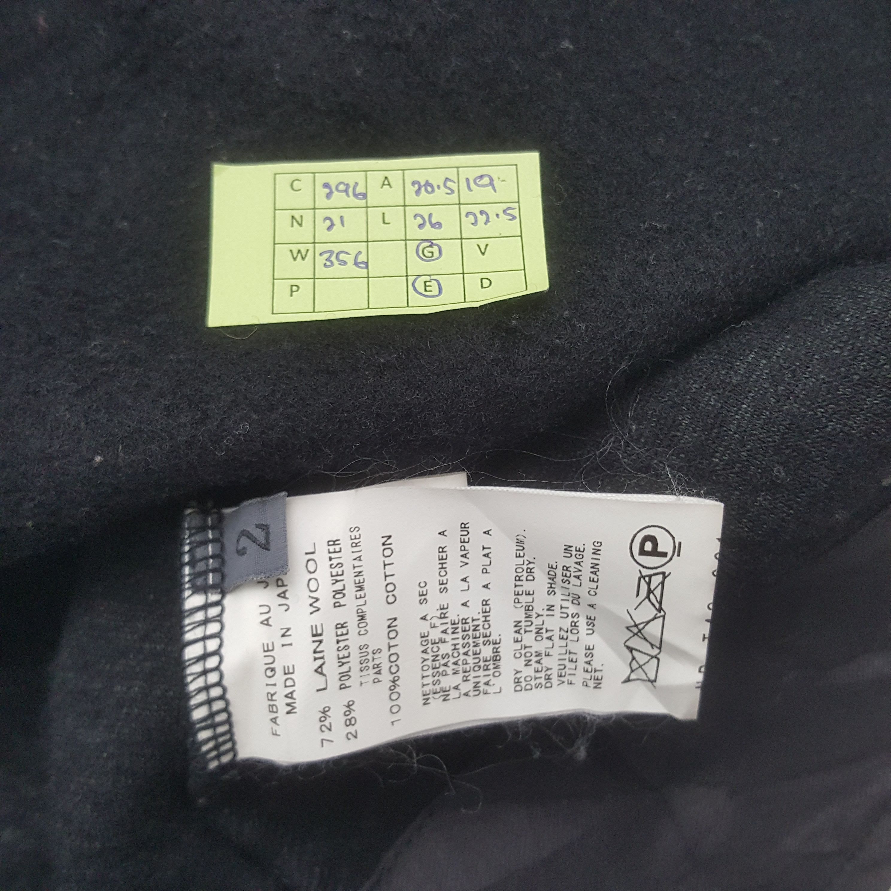 Yohji Yamamoto Vintage Yohji Yamamoto X Noir Japanese Luxury Jacket C296N21 Size US S / EU 44-46 / 1 - 6 Thumbnail