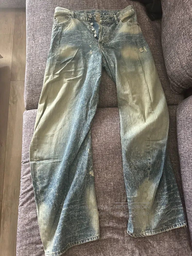 Acne Studios Acne Studios FW25 Low-Rise Wide Leg Scimitar Jeans Size US 30 / EU 46 - 1 Thumbnail