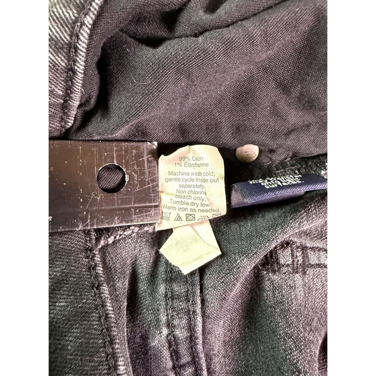 Madewell Madewell Shorts Womens Black Denim High Rise Pocket Casual Summer 28 Size 28" / US 6 / IT 42 - 7 Thumbnail