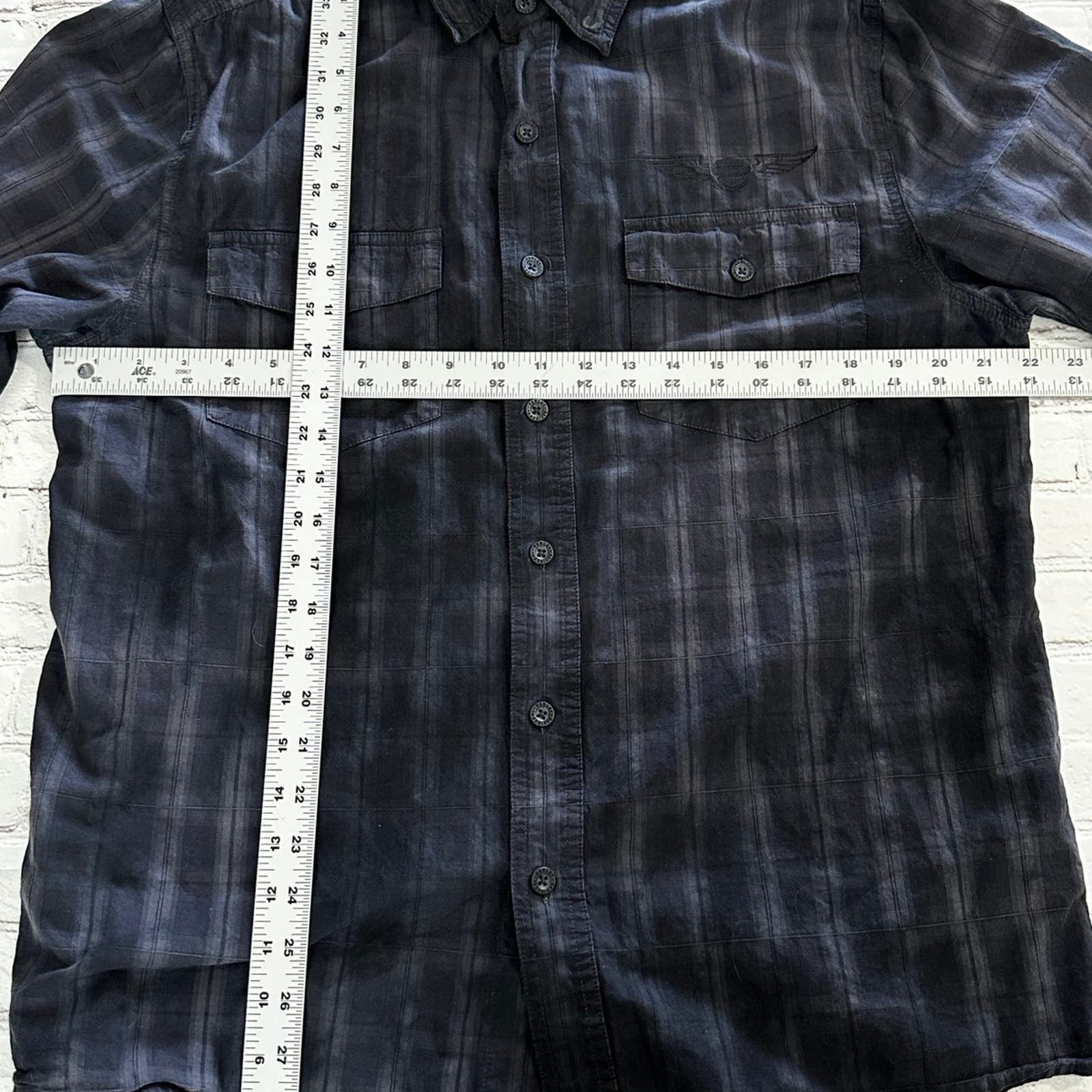 Harley Davidson Harley Davidson short sleeve button down shirt Size US L / EU 52-54 / 3 - 5 Thumbnail