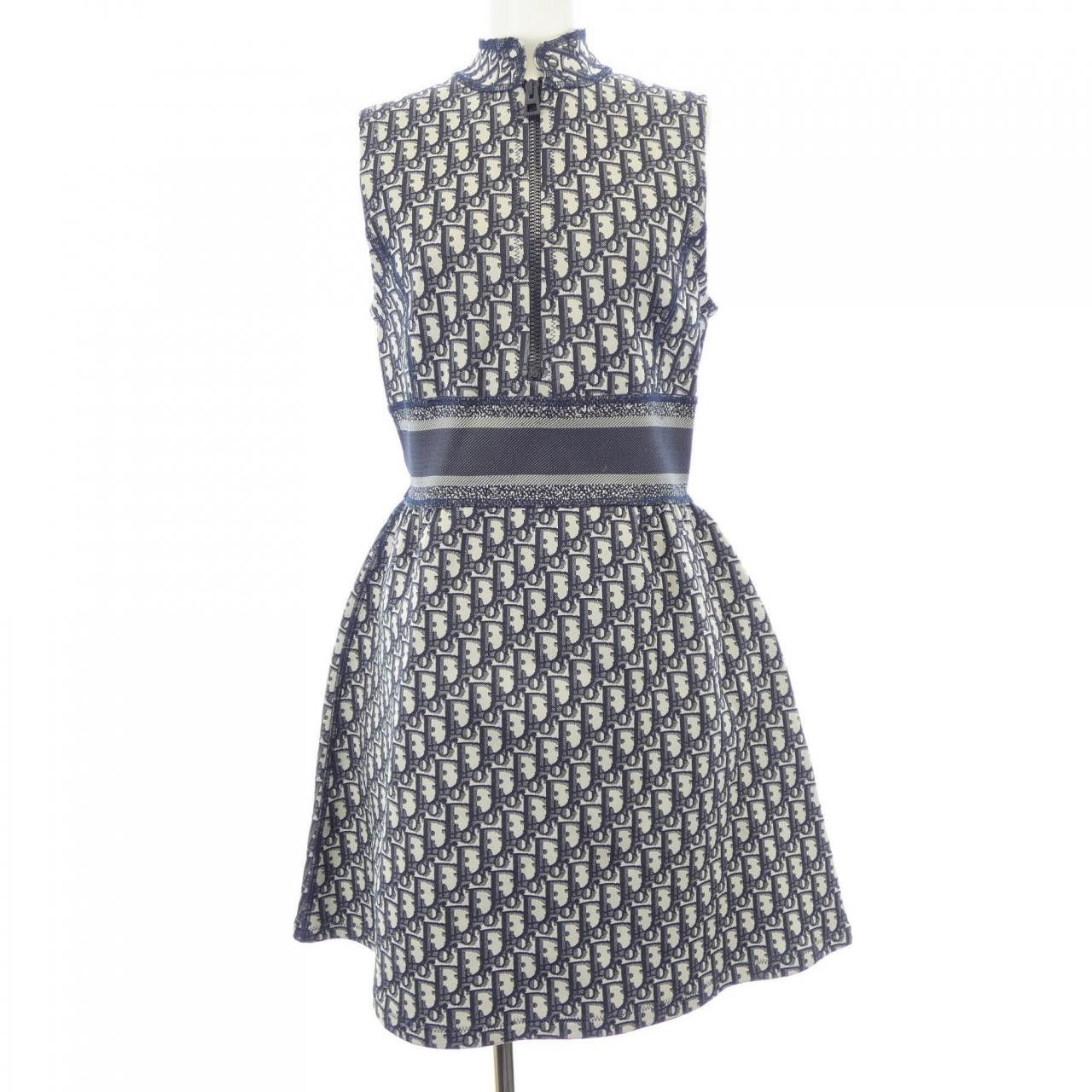 Dior Dior Christian Dior DIORVIERA Dress Textile Dresses 143R04A4040 DUTY FREE for USA Size ONE SIZE - 1 Thumbnail