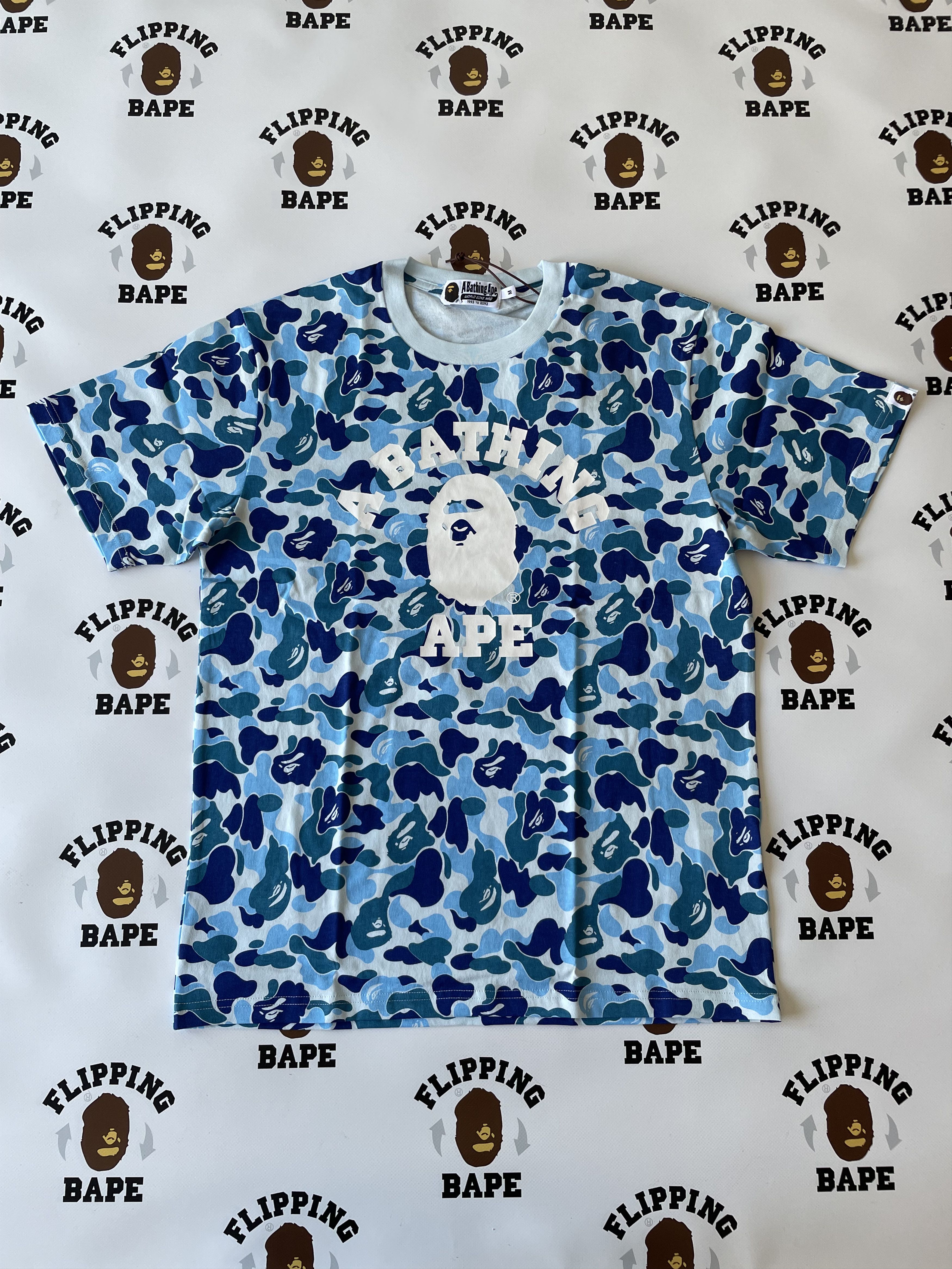 Bape BAPE ABC CAMO COLLEGE TEE Size US M / EU 48-50 / 2 - 1 Thumbnail