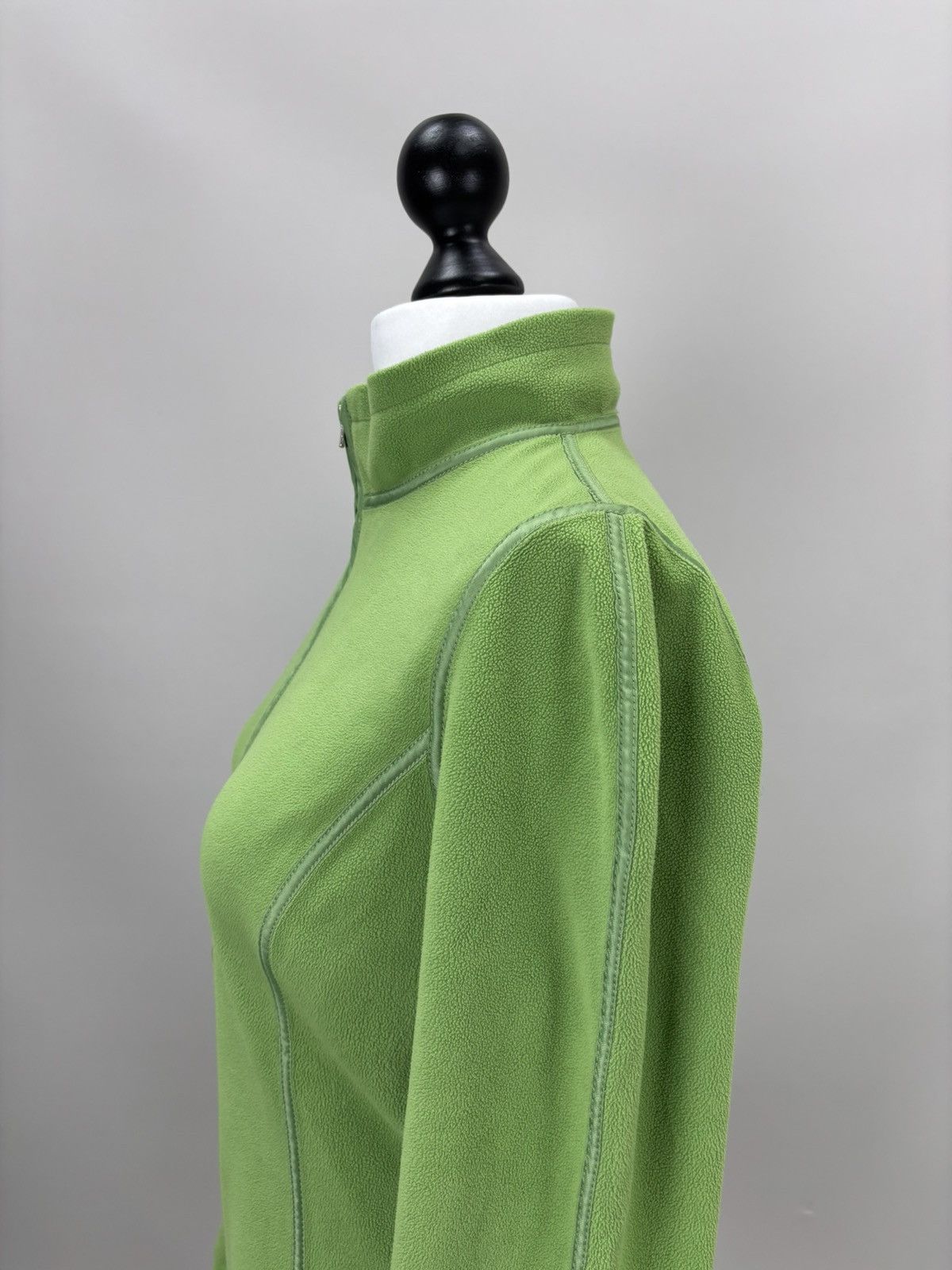 Frauenschuh Womens fleece jacket Frauenschuh Size L/XL Color Green Size XL / US 12-14 / IT 48-50 - 10 Thumbnail