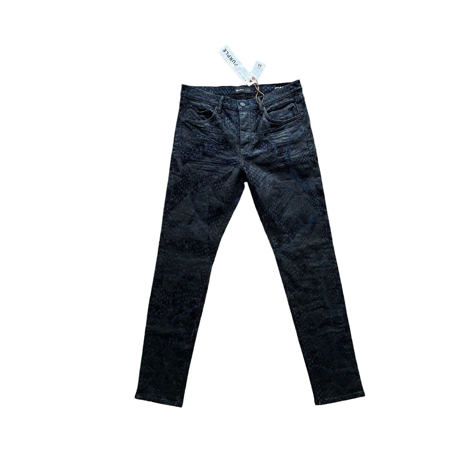 image of Jeans Mens Slim Fit P001 Blue Size 33/32