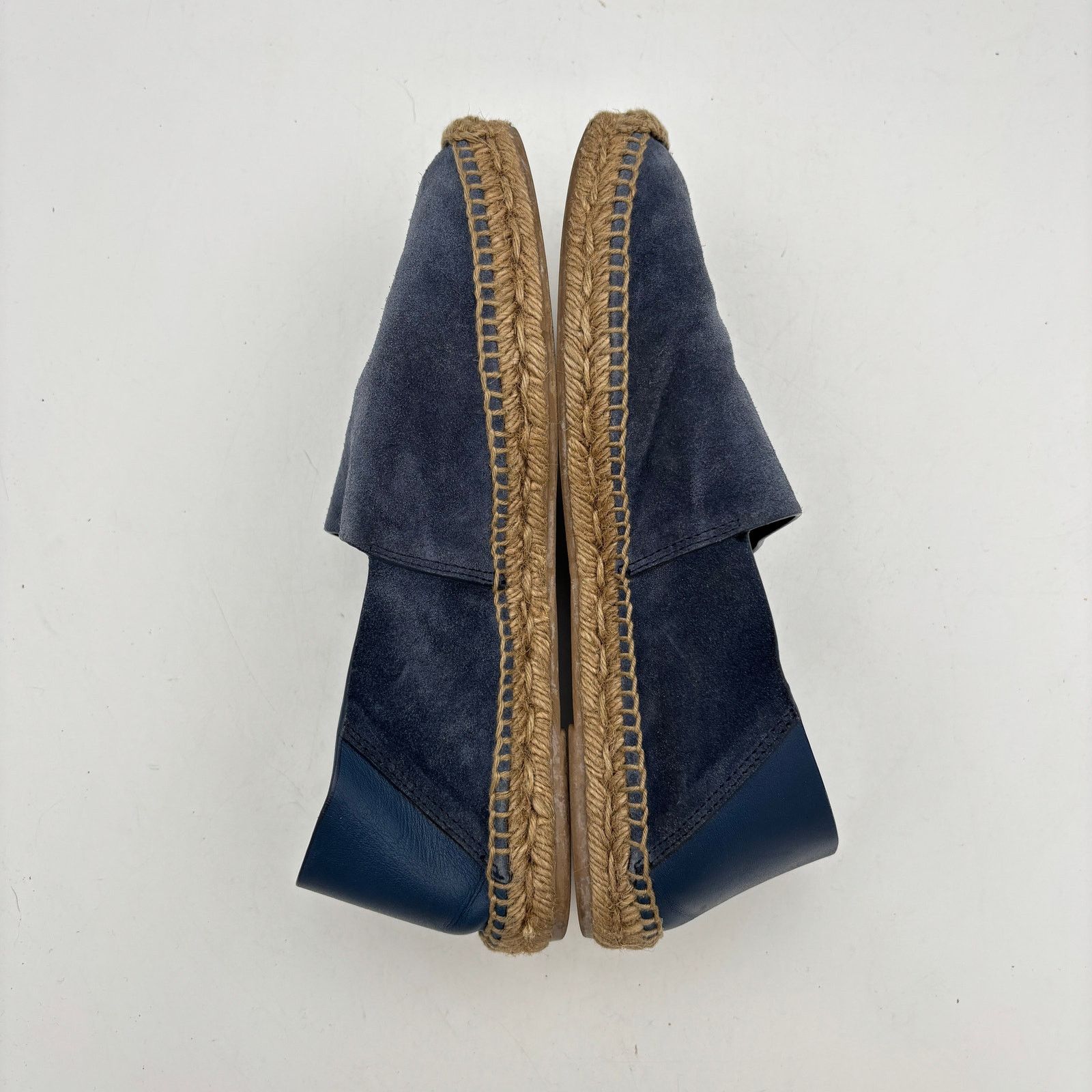 Ermenegildo Zegna Ermengildo Zegna Suede Espadrilles Navy Men's 8.5 Size US 8.5 / EU 41-42 - 7 Thumbnail