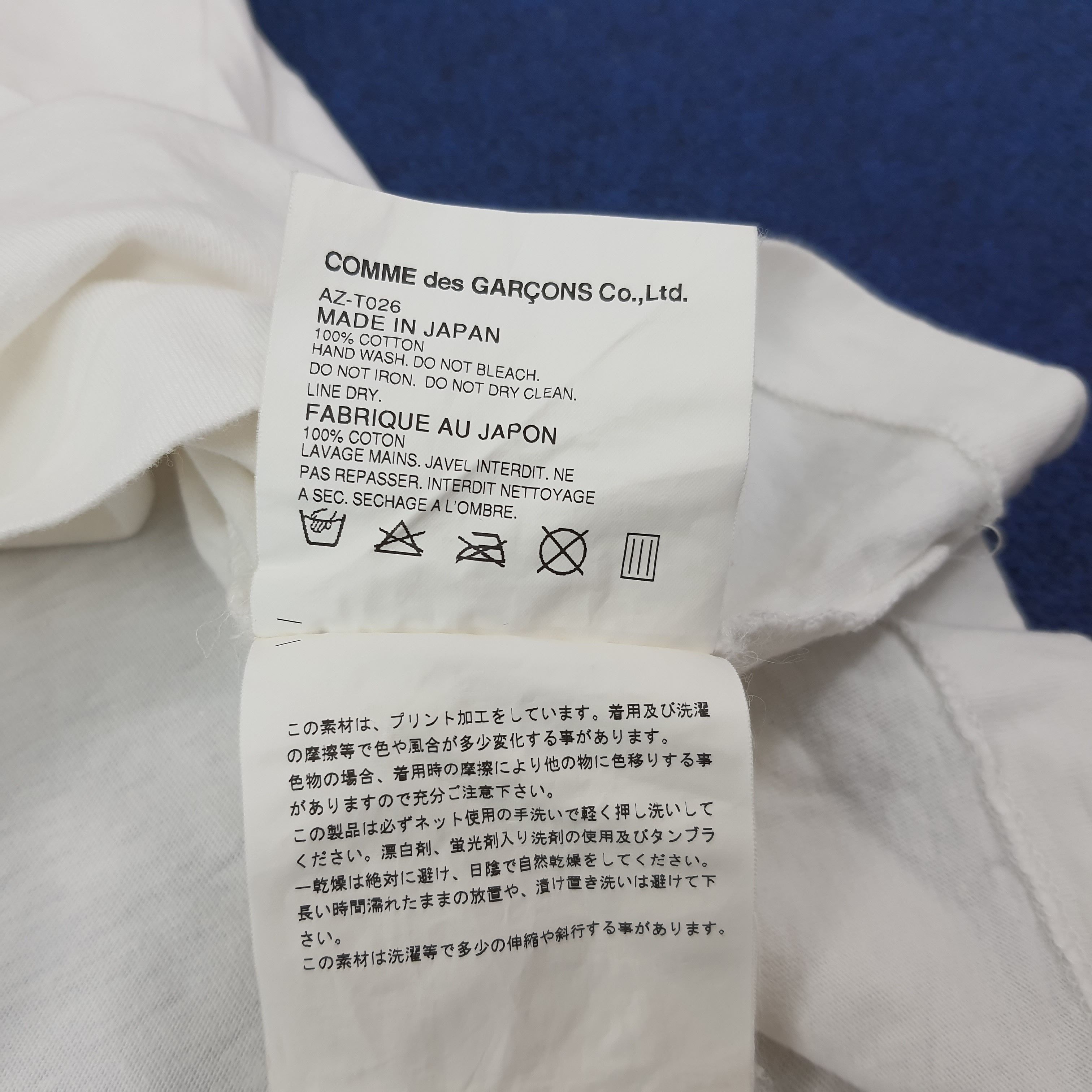 Comme des Garcons PLAY Vintage Comme Des Garcons PLAY Japan Tshirt C259N48 Size US M / EU 48-50 / 2 - 7 Thumbnail