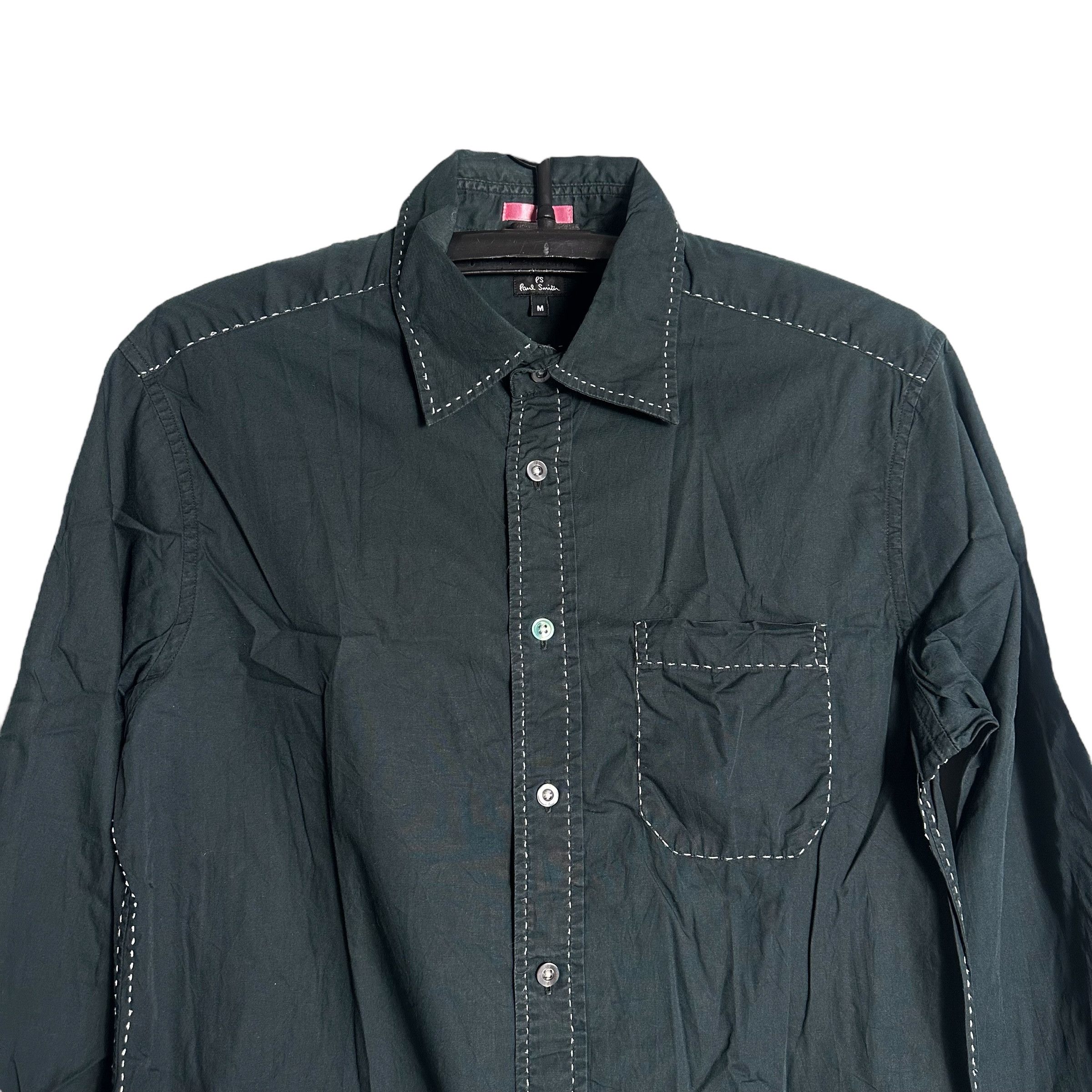 Paul Smith 🔥RARE🔥Vintage Paul Smith PS Button Up Shirt Size US M / EU 48-50 / 2 - 2 Thumbnail