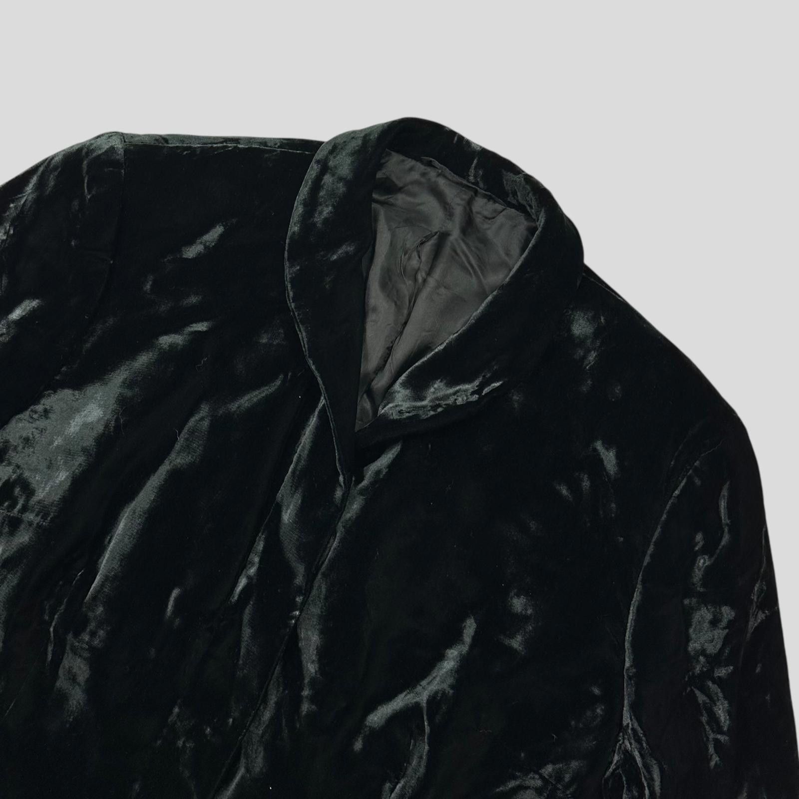 Gucci Gucci by Tom Ford 1999 Velour Velvet Runway Jacket - IT46 Size M / US 6-8 / IT 42-44 - 3 Thumbnail